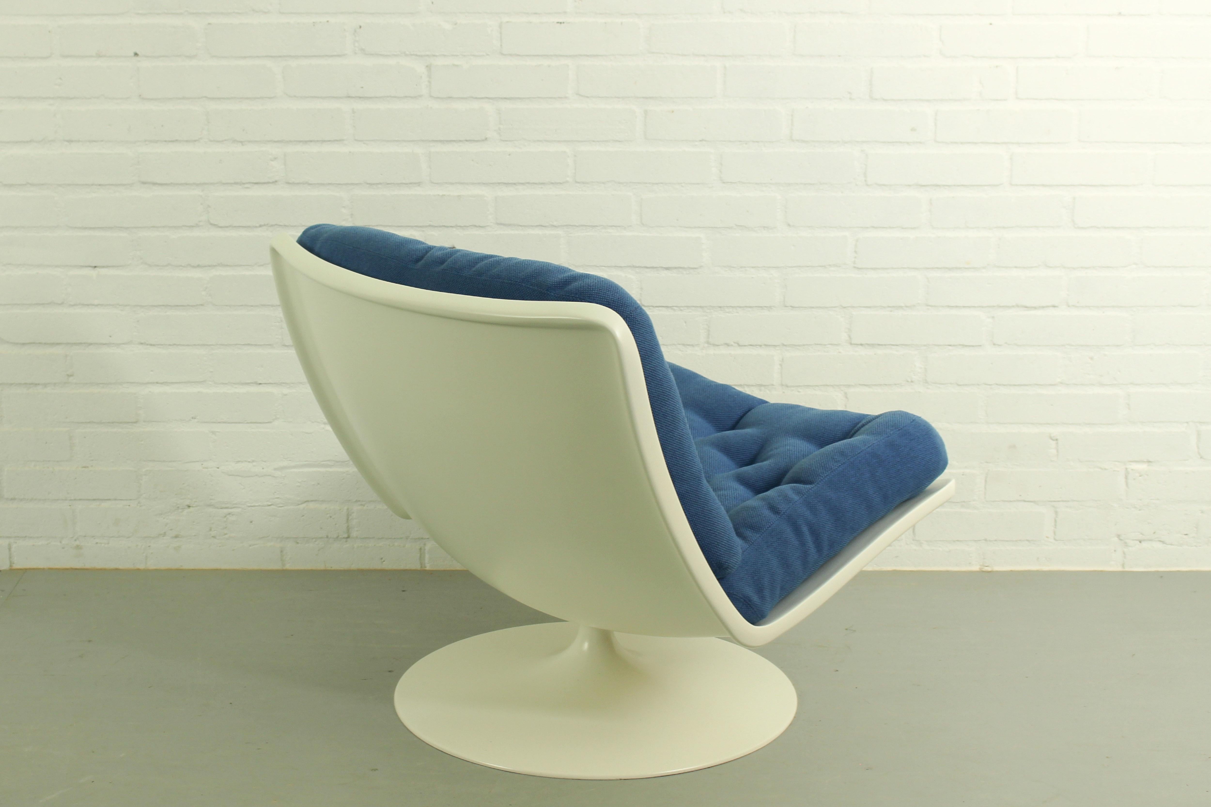 Dutch Model F976 Lounge Chair by Geoffrey Harcourt for Artifort, 1968