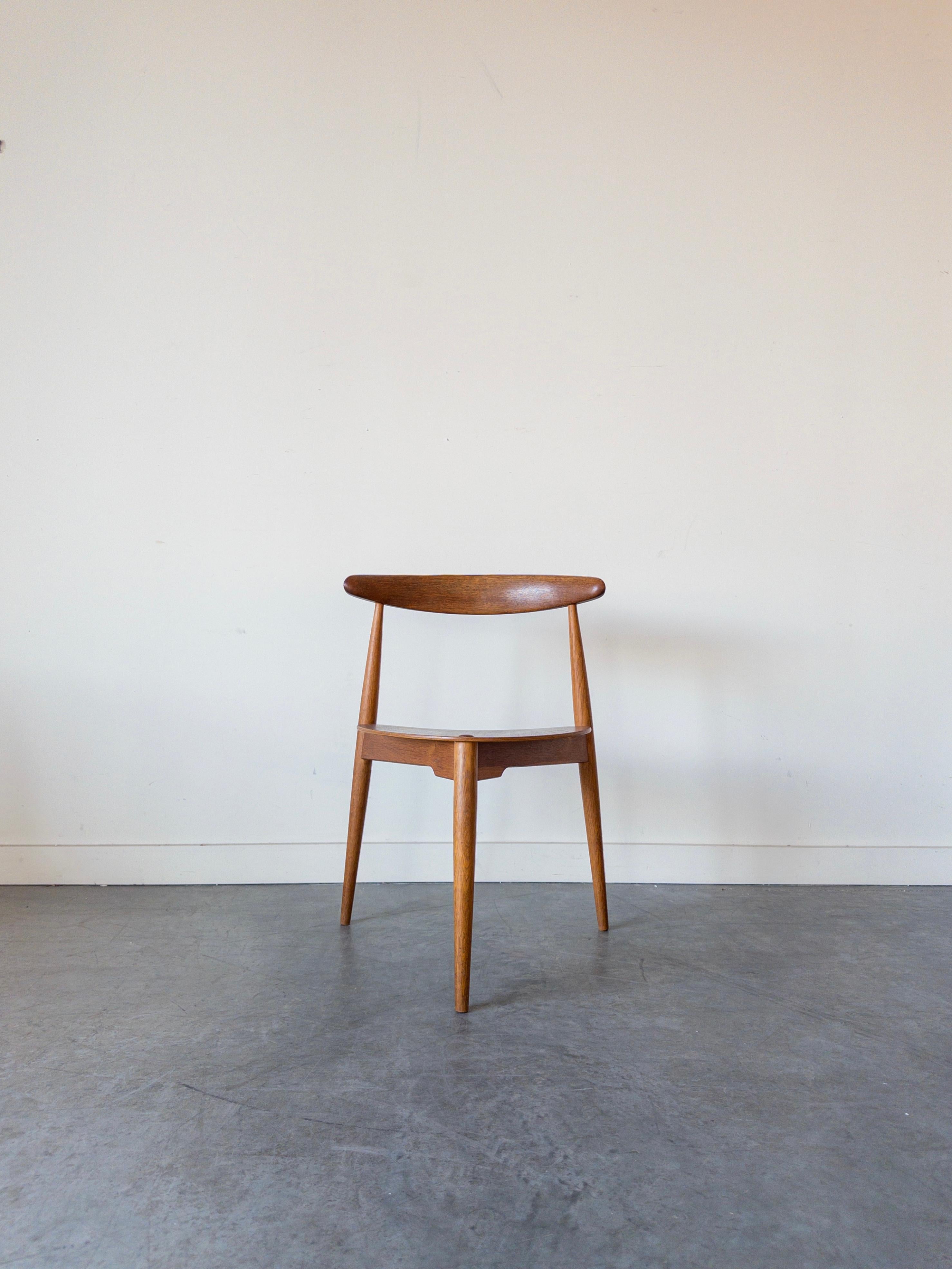 Modell FH4103 Stuhl von Hans J. Wegner, für Fritz Hansen, 1950er Jahre im Zustand „Gut“ im Angebot in New York, NY