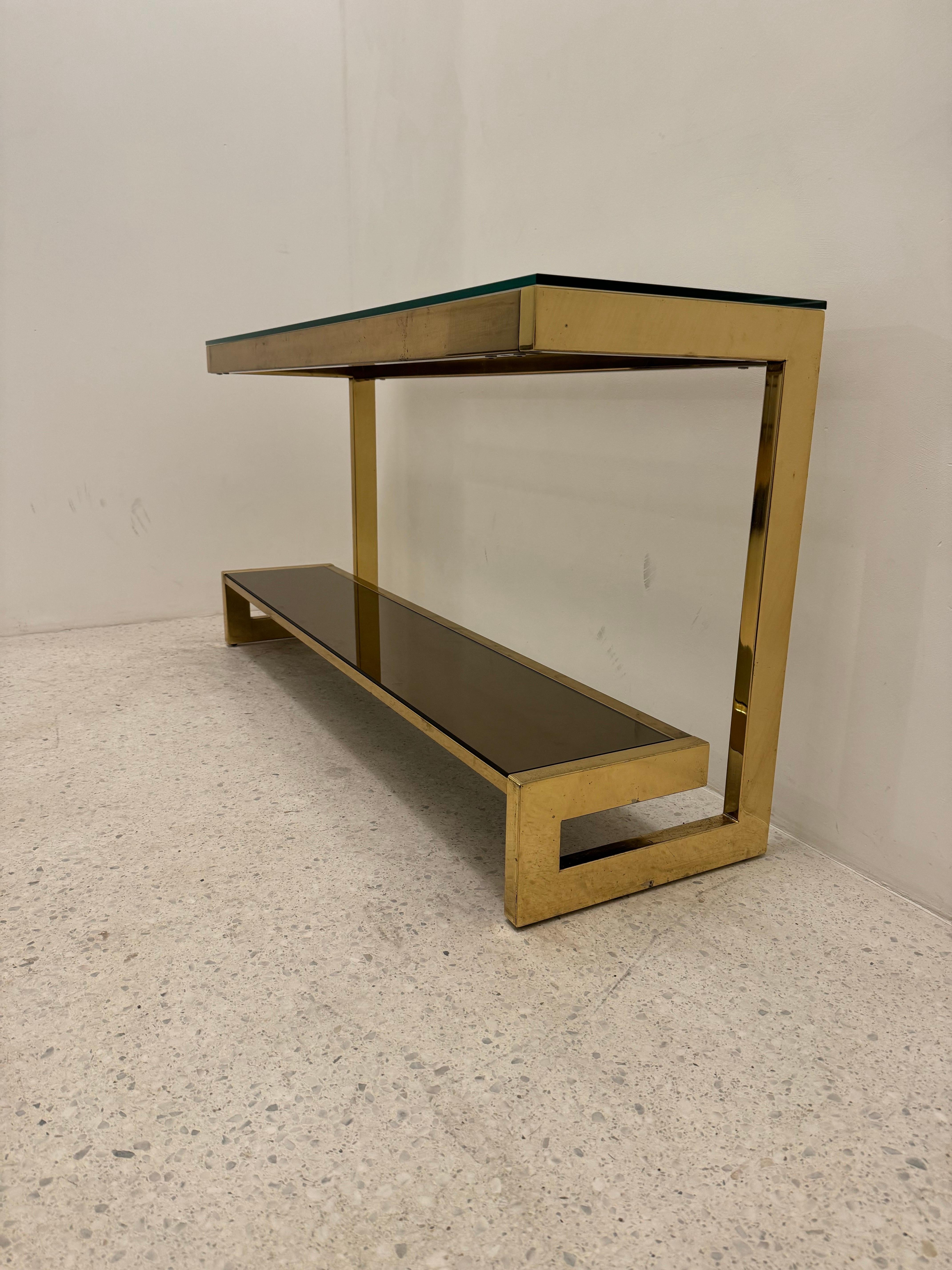 Mesa consola Model G de Belgo Chrom, Bélgica, años 80 Belga en venta