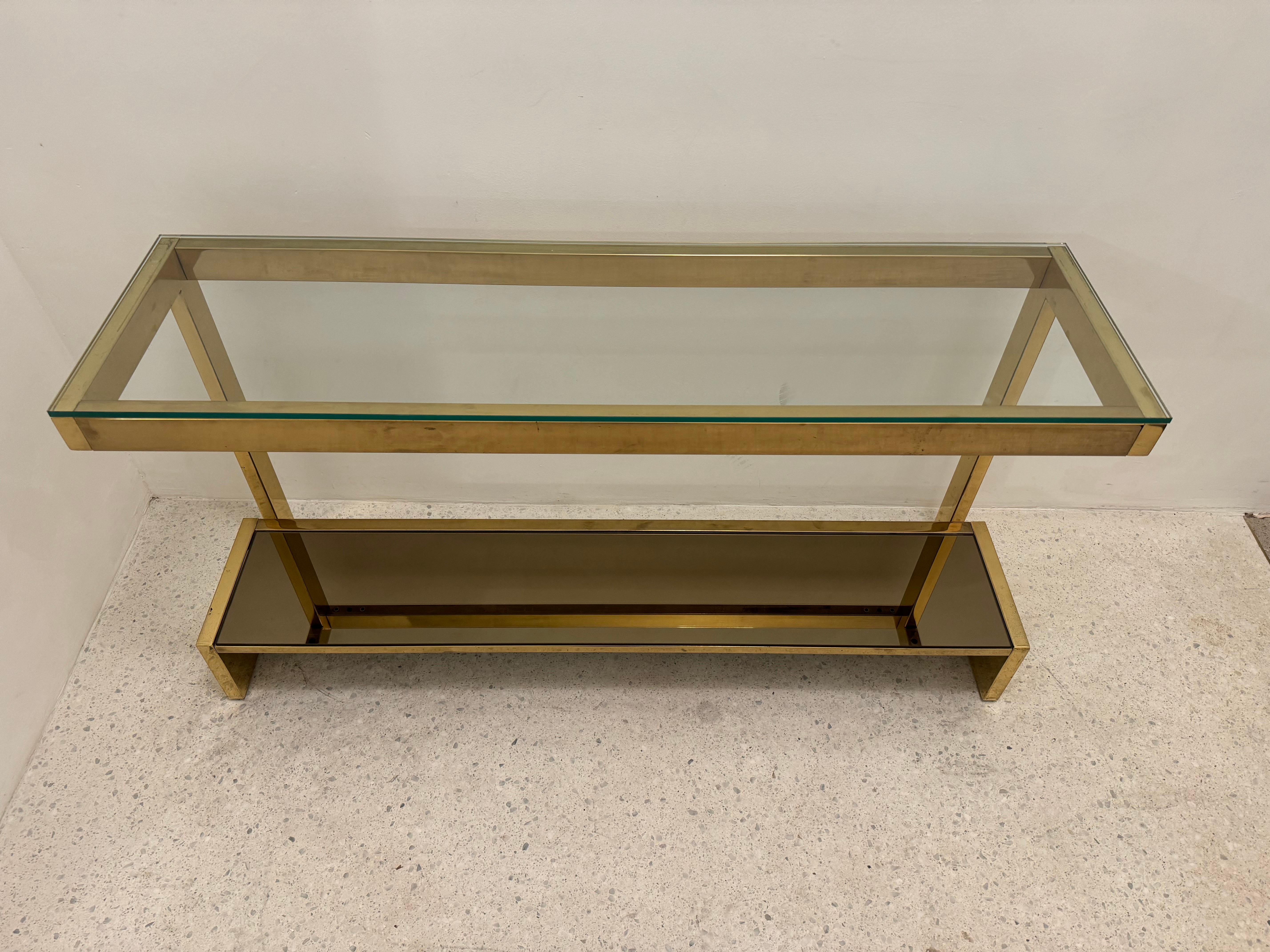 Mesa consola Model G de Belgo Chrom, Bélgica, años 80 en Bueno estado para la venta en Brussel, BE