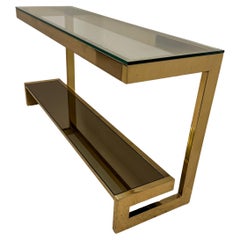 Mesa consola Model G de Belgo Chrom, Bélgica, años 80