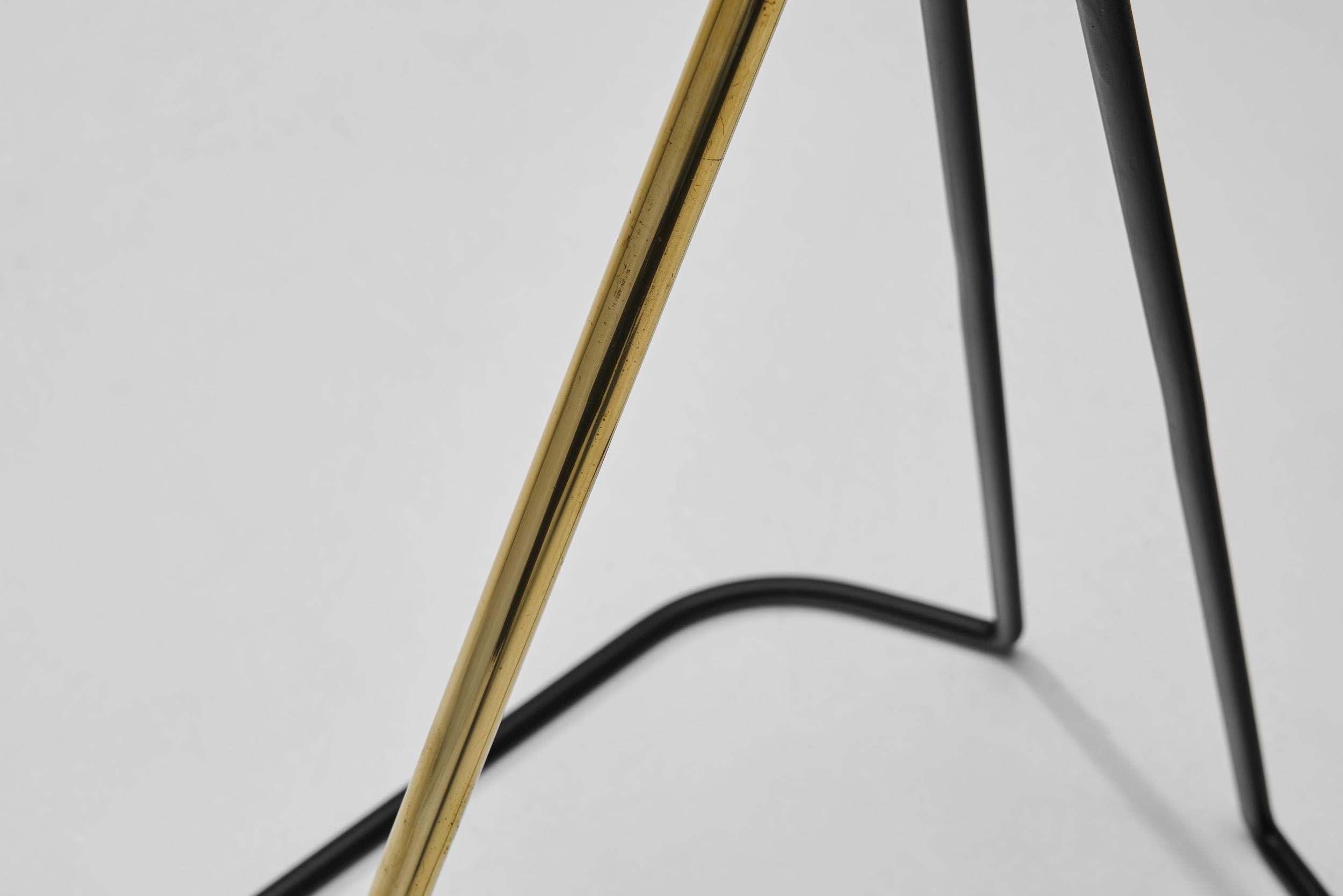 Lampada da terra in ottone Model 