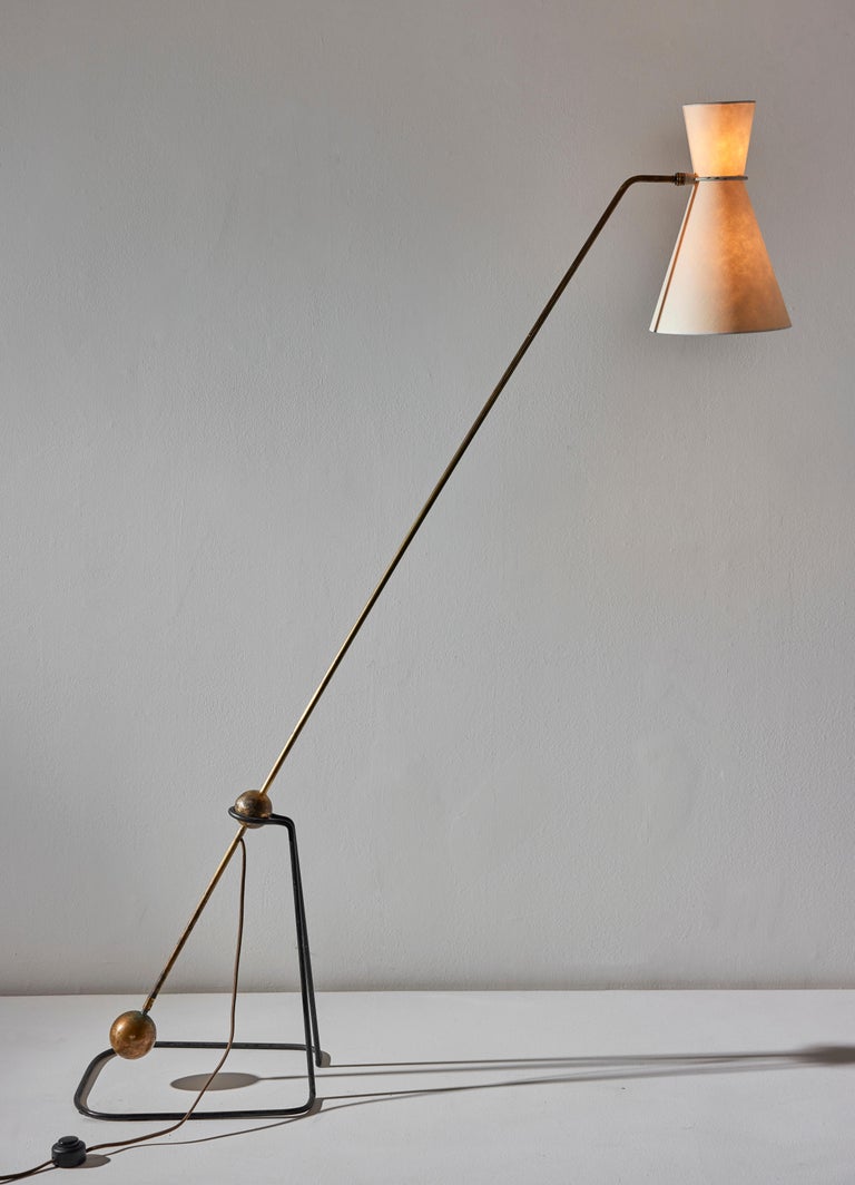 Model G2 "Equilibrium" Floor Lamp by Pierre Guariche for Disderot at 1stDibs