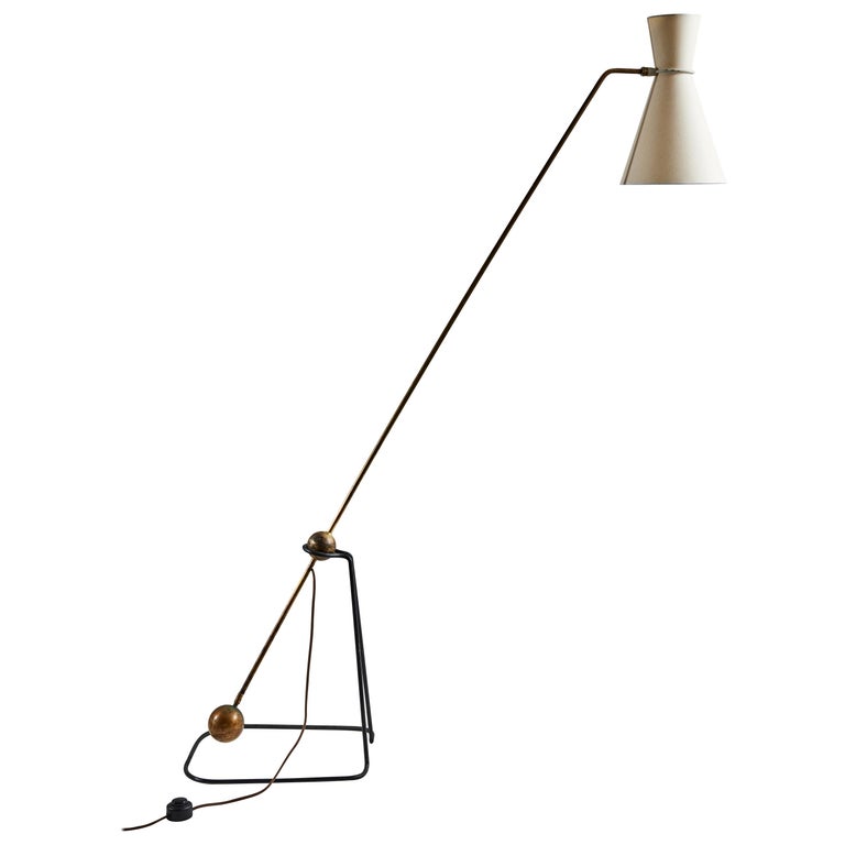 Model G2 "Equilibrium" Floor Lamp by Pierre Guariche for Disderot at  1stDibs | pierre guariche lamp, pierre guariche lighting, pierre guariche  floor lamp