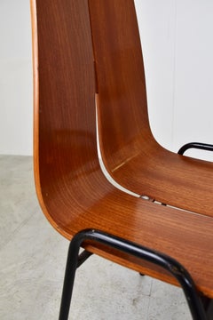 Model GA Chairs by Hans Bellmann for Horgen Glarus, Set of 2