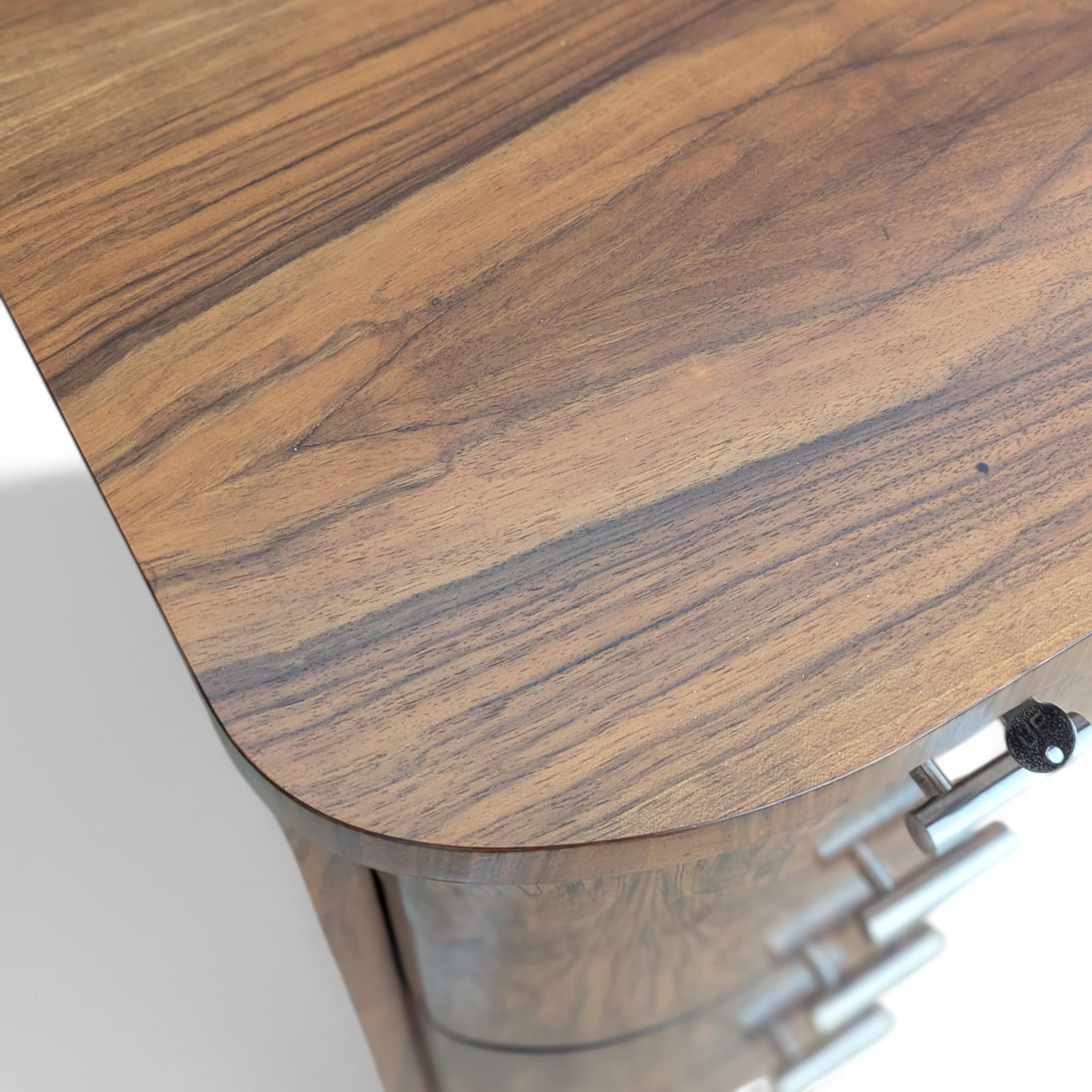 Model H 178 Executive Desk by Jindřich Halabala for UP Zàvody, 1930s 7