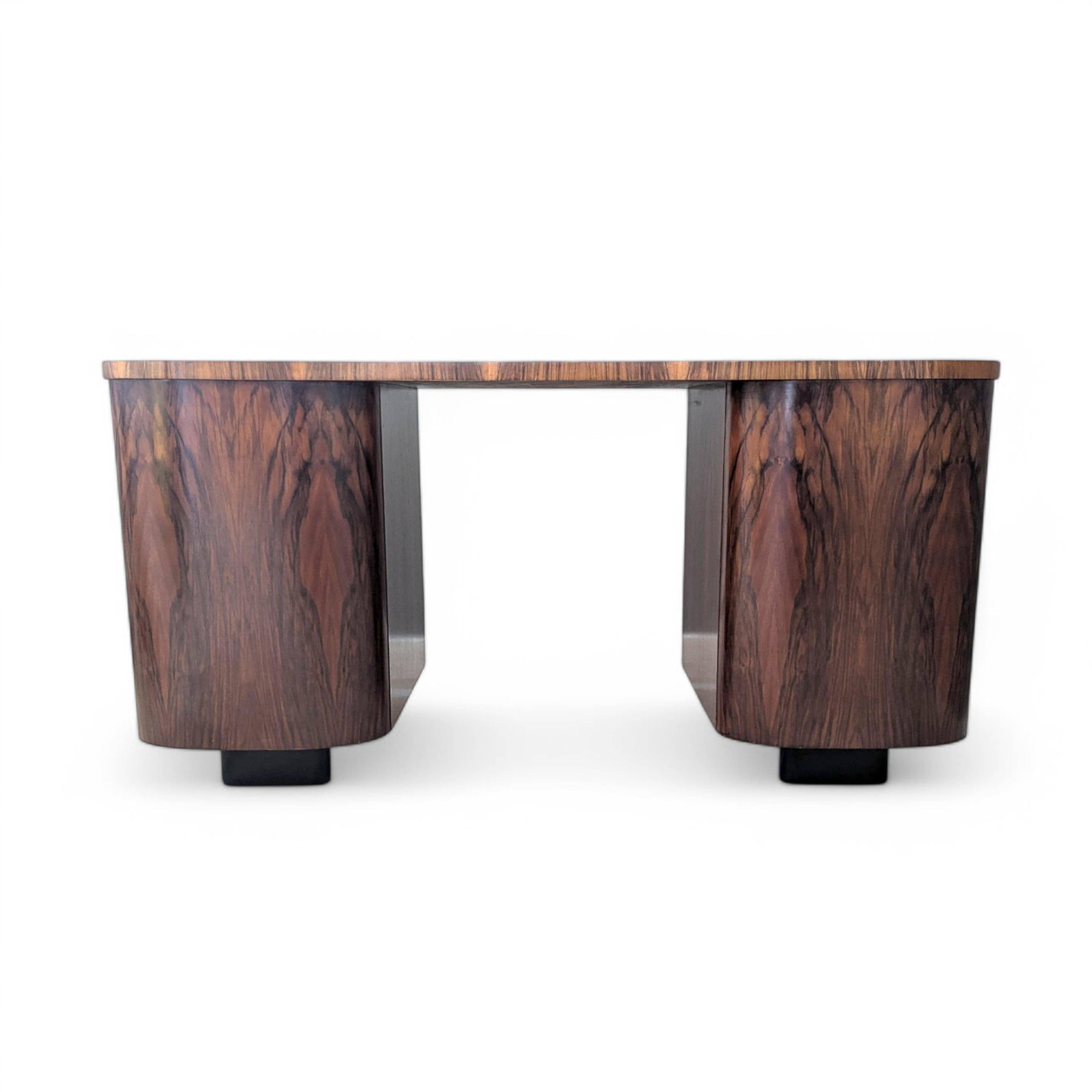 Model H 178 Executive Desk by Jindřich Halabala for UP Zàvody, 1930s 1