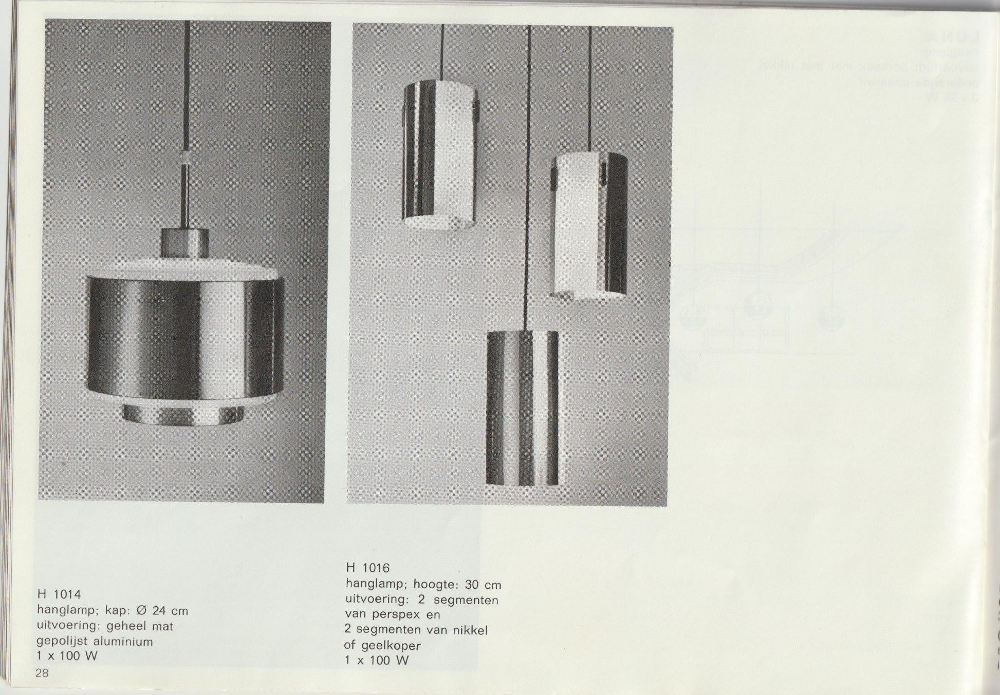 Lampe « H1016 » par Artiforte en vente 4