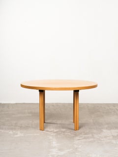 Model H93 Extendable Dining Table in Oak by Alvar Aalto for Artek, 1960s/70s