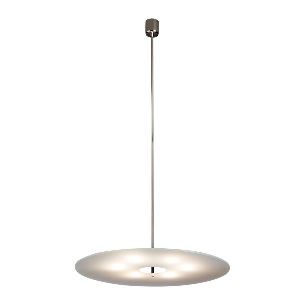 Mid-Century Modern Lampe à suspension Bauhaus modèle HP 28 de Hans Przyrembel en vente