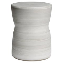 Taburete de gres esmaltado Modelo I de Pascale Girardin