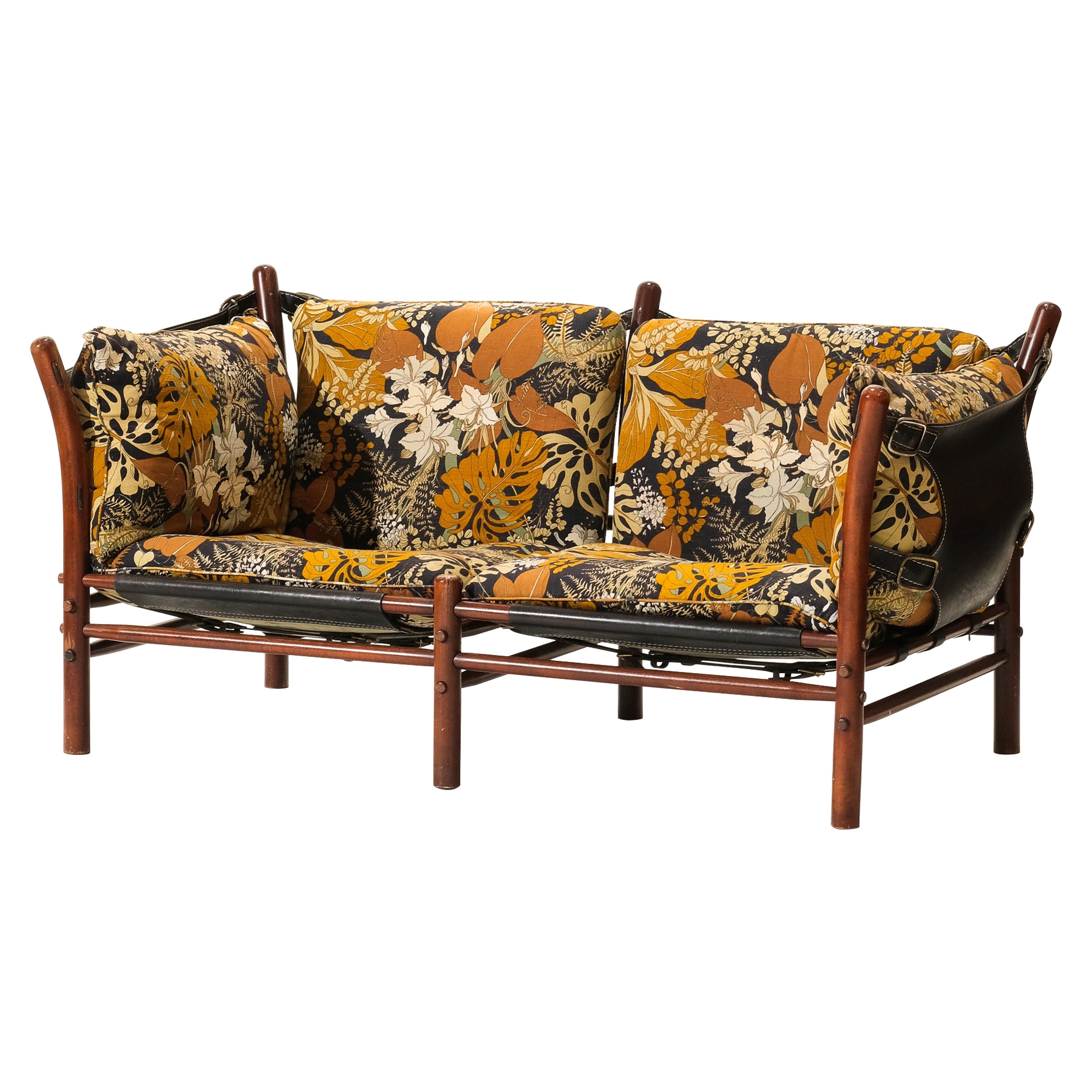 Model "Ilona" 2-seater Sofa by Arne Norell for Arne Norell AB, 1970s