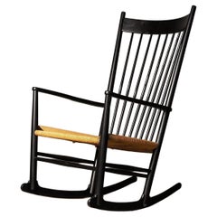 Schaukelstuhl Modell J16 von Hans J. Wegner für FDB Møbler, 1960er Jahre