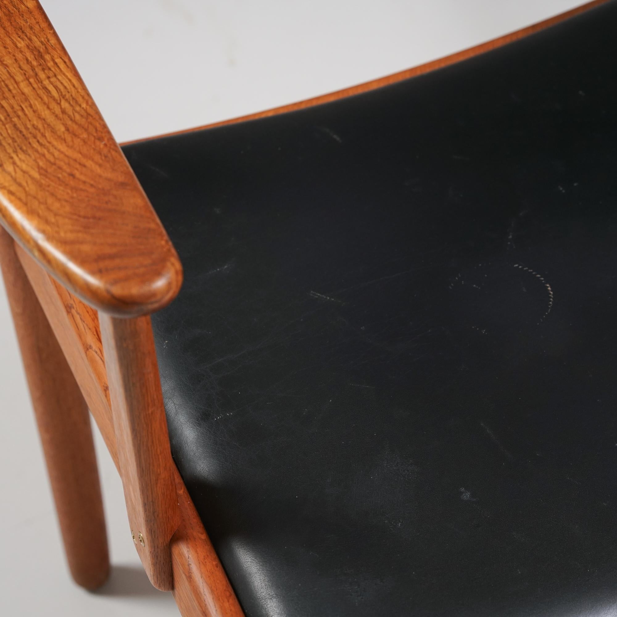 Danese Sedie Model J62, Poul Volther, FDB Møbler, Danimarca, anni '60 in vendita