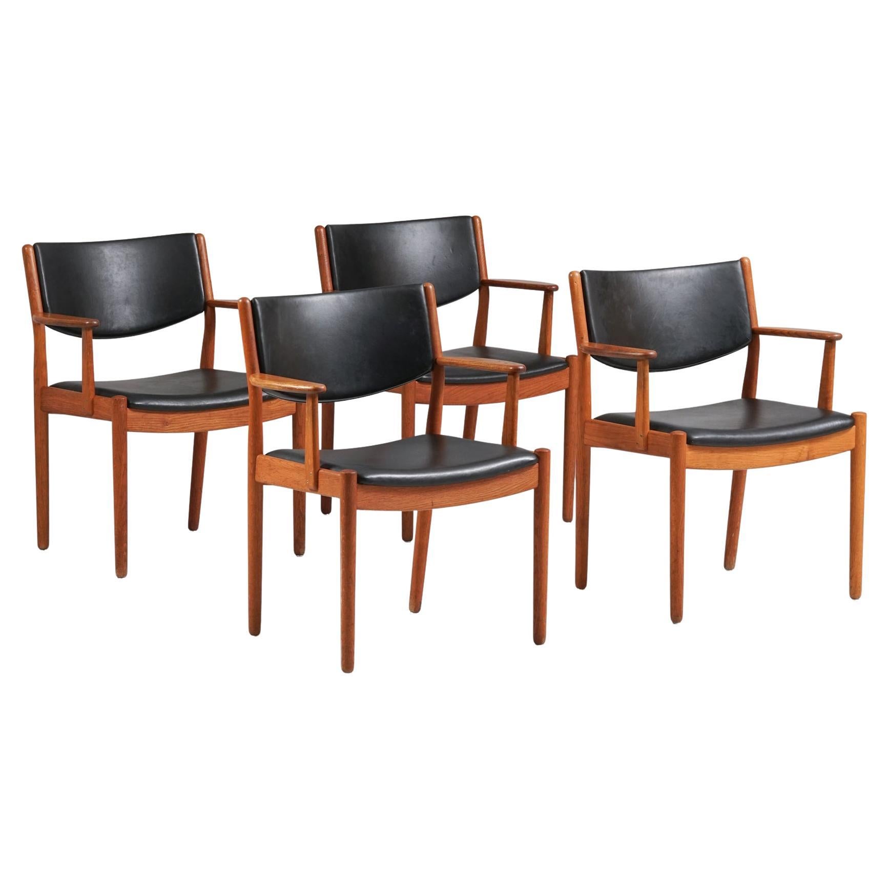 Sedie Model J62, Poul Volther, FDB Møbler, Danimarca, anni '60 in vendita