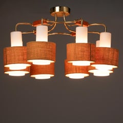 Model No. K1-169/8 Pendelleuchte, Paavo Tynell, Idman Oy, 1950/1960er Jahre