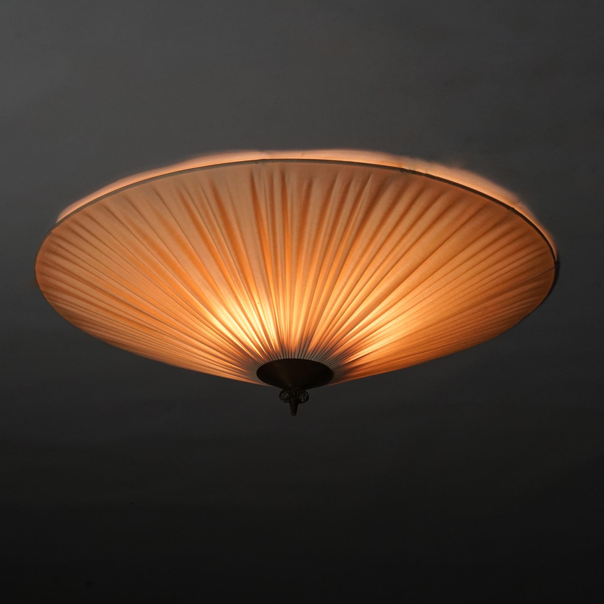 Model K5-26 Flush Mount, Paavo Tynell, Idman Oy, 1950s In Good Condition In Helsinki, Uusimaa