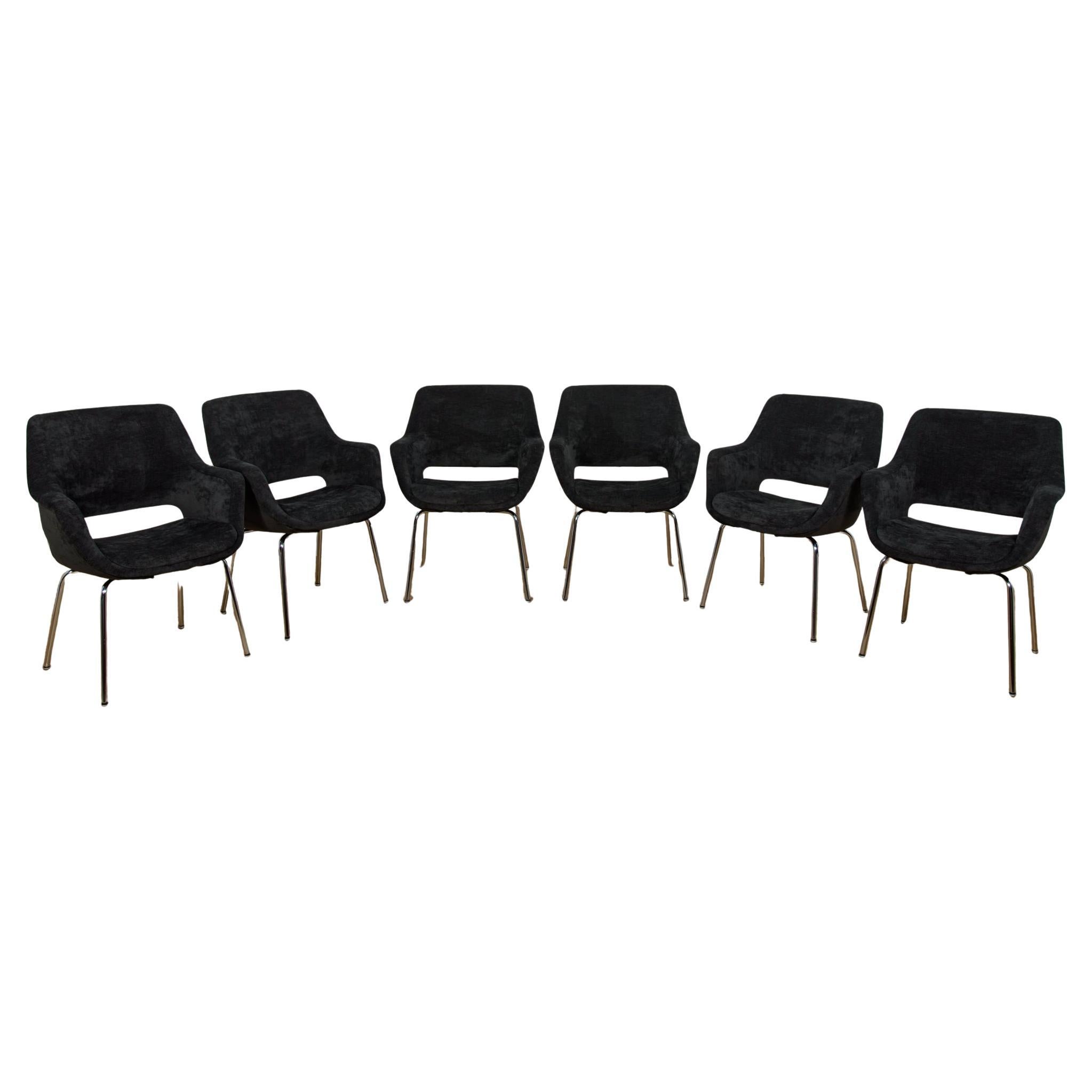 Model Kilta Armchairs by Olli Mannermaa for Juch Mobelfabrik, Germany, 1970s.