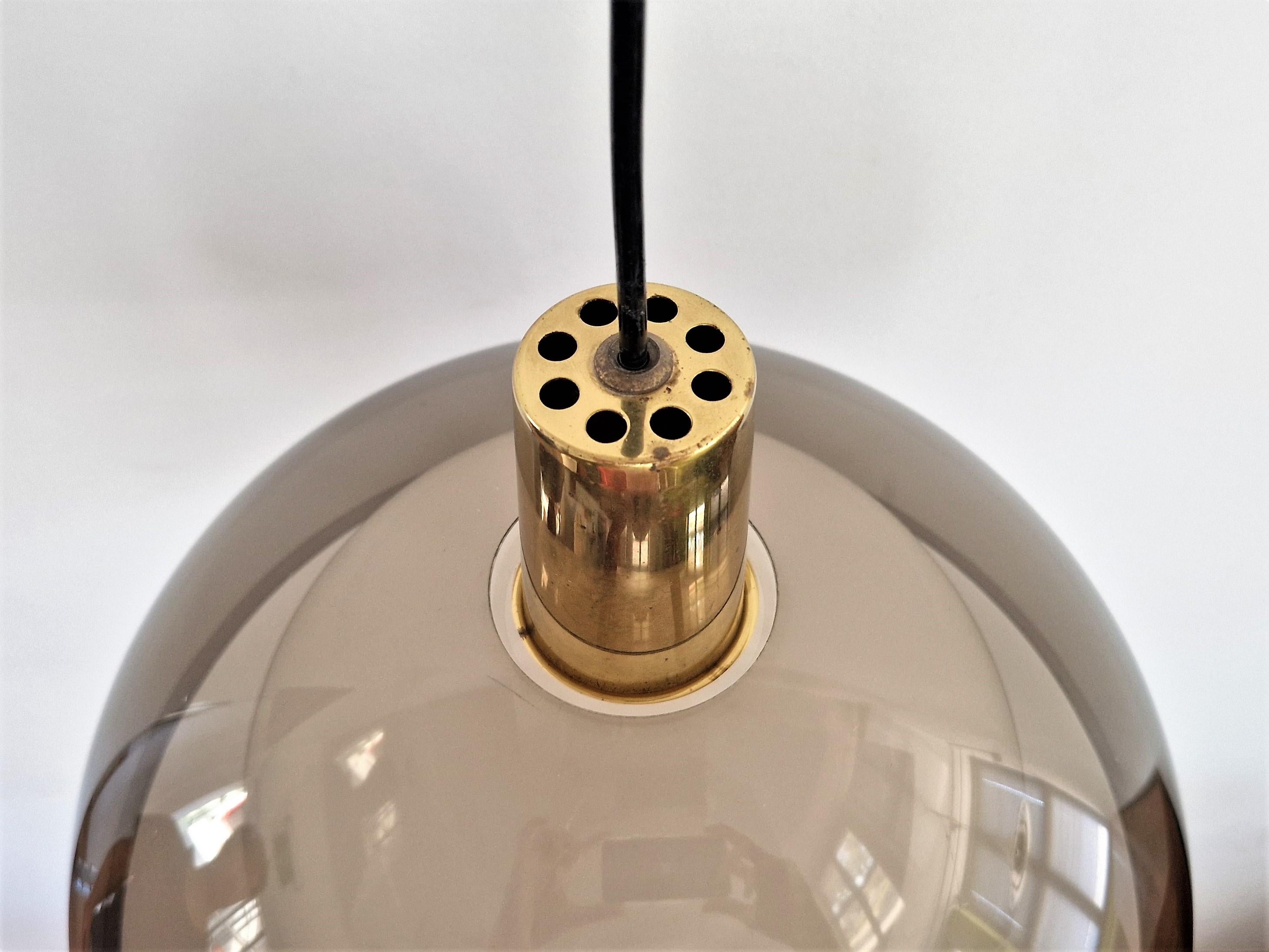 Model 'Kuplat' Pendant Lamp by Yki Nummi, Finland 1950's In Good Condition For Sale In Steenwijk, NL