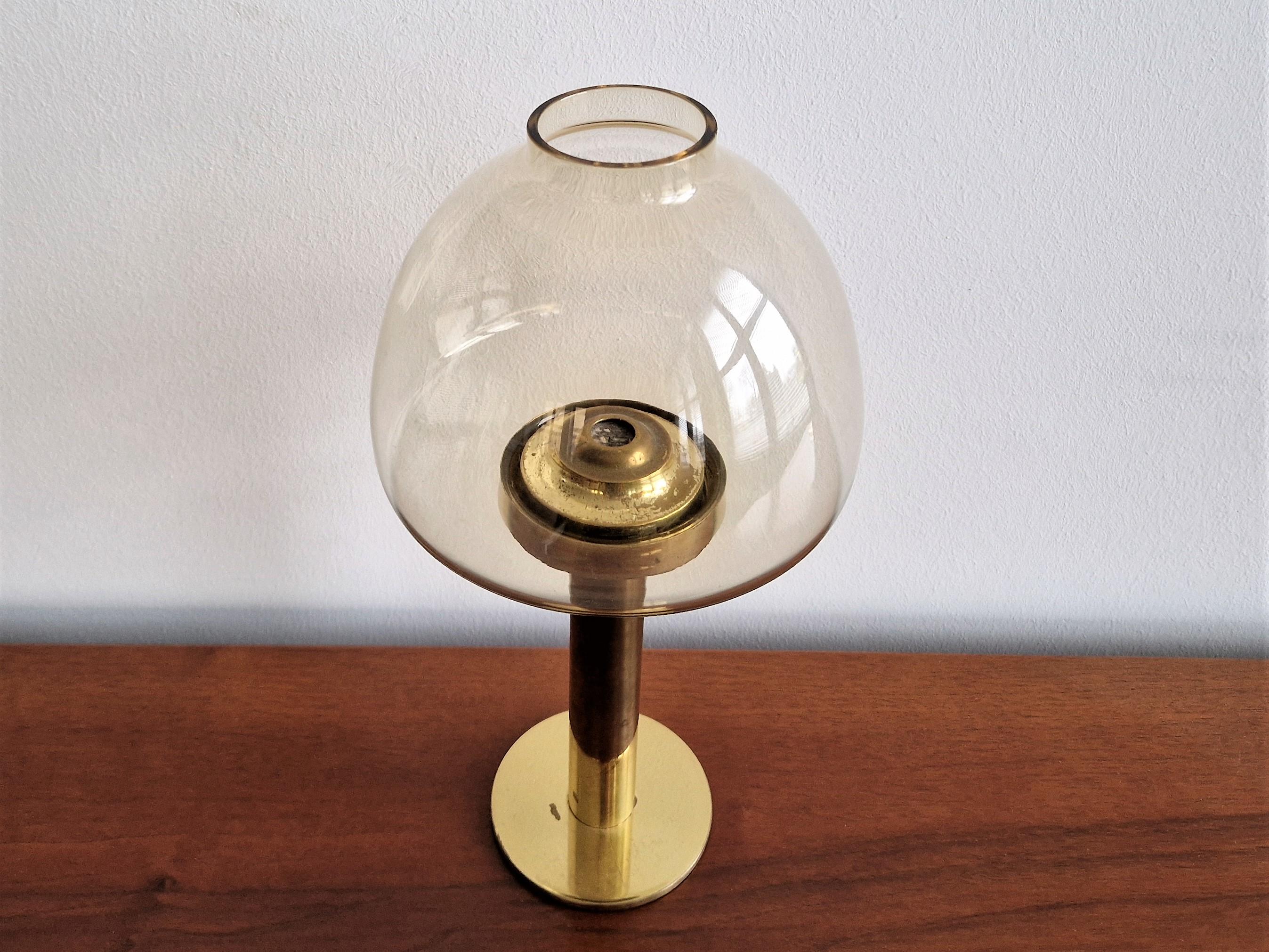 Mid-Century Modern Lampe à bougie modèle L102/32 de H.A. Jakobsson pour Markaryd, Suède, années 1960 en vente