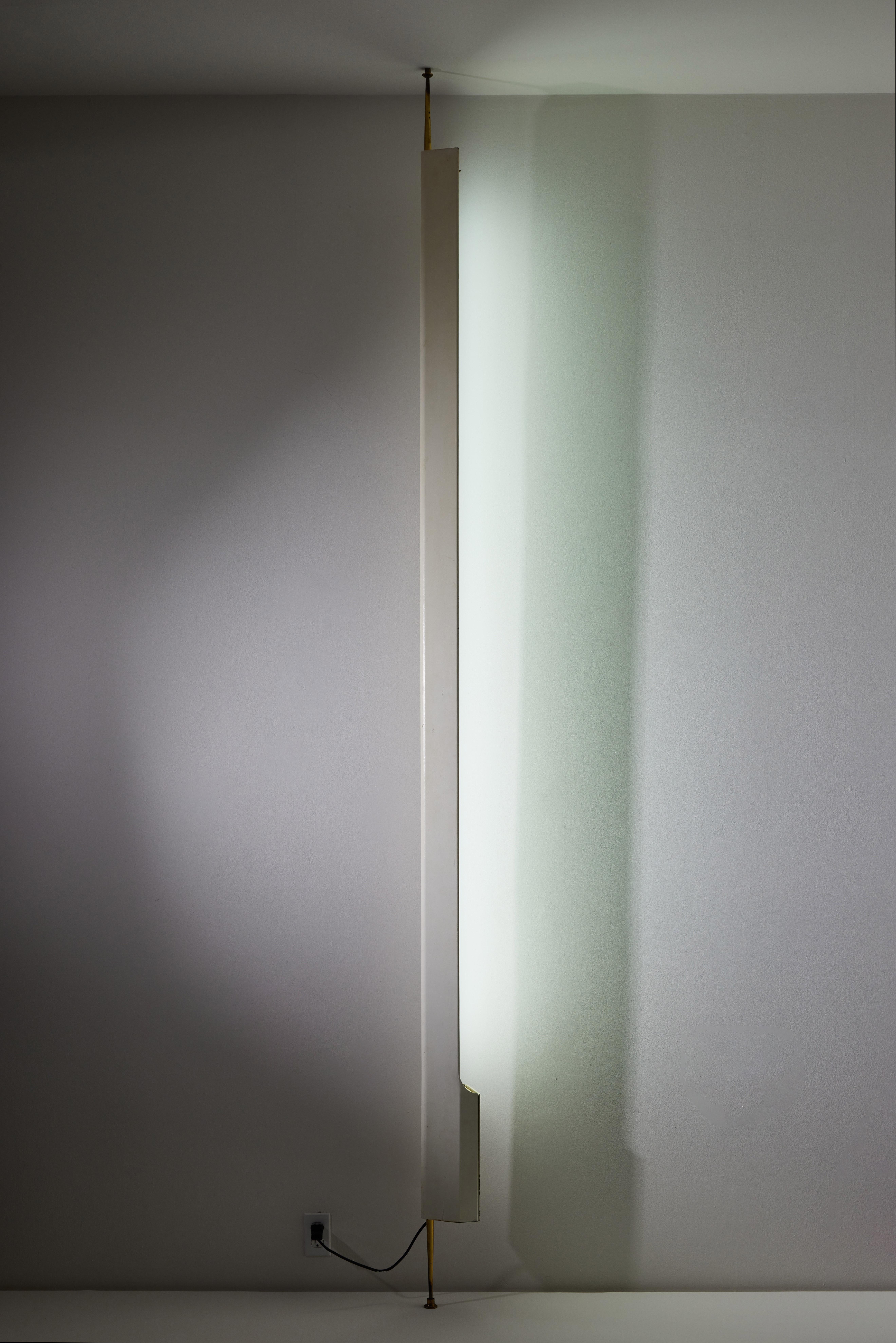 Enameled Model LT8 Floor Lamp by Osvaldo Borsani For Sale