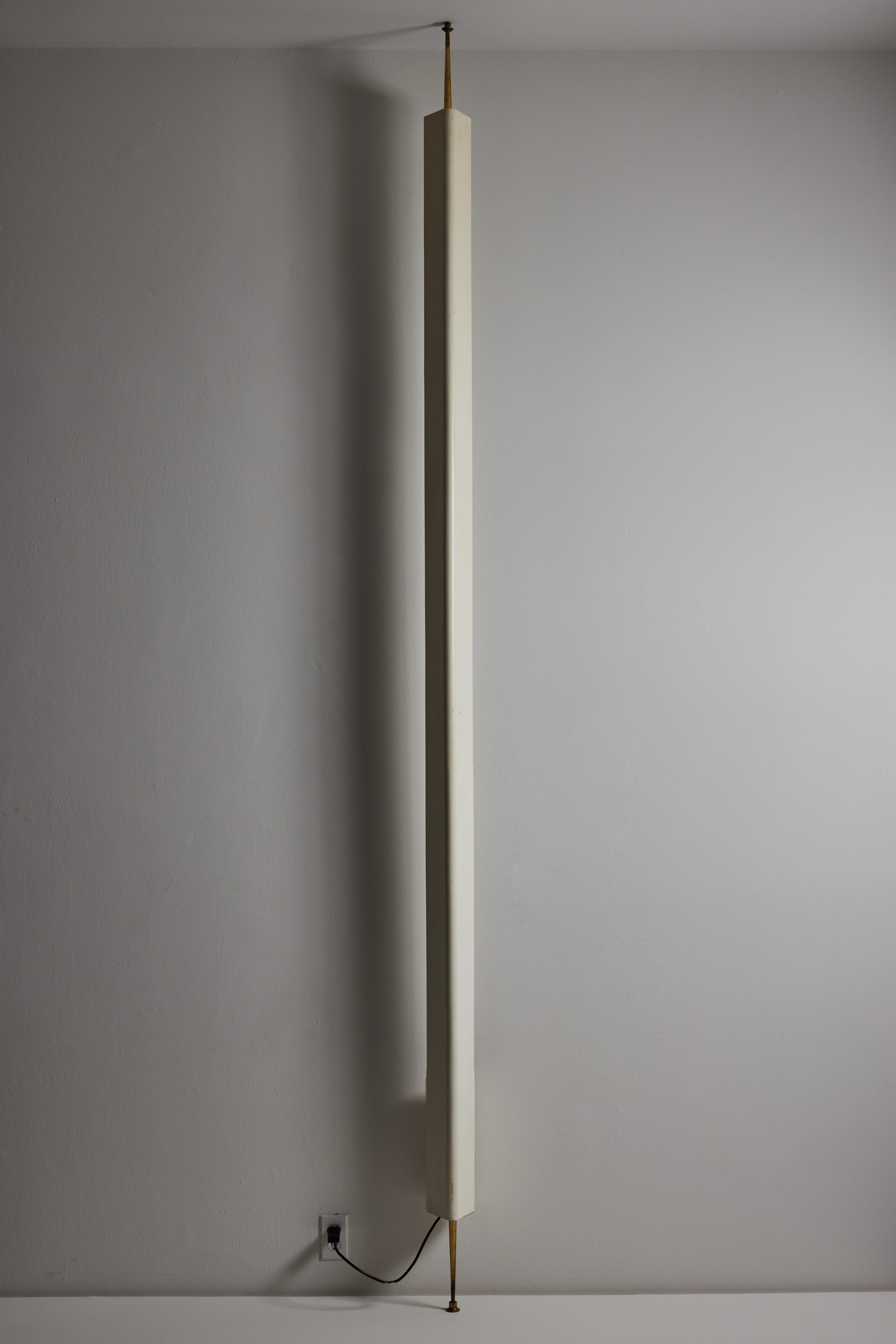 Brass Model LT8 Floor Lamp by Osvaldo Borsani For Sale