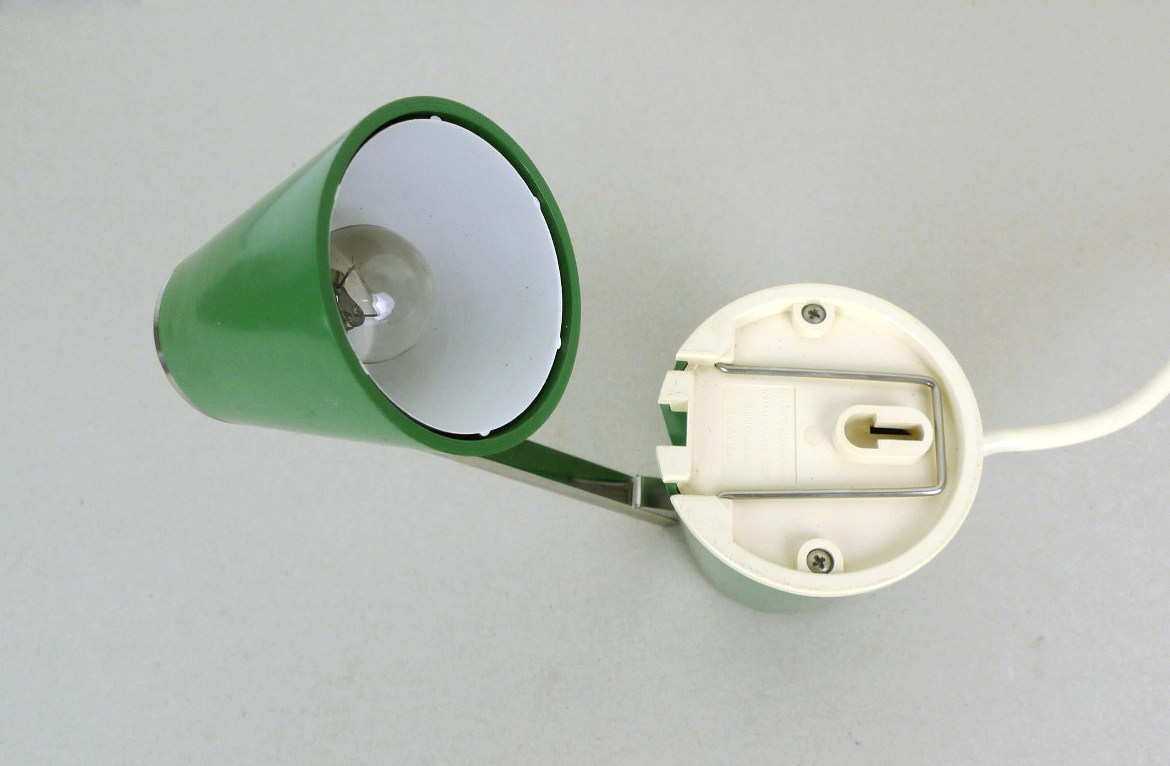 Model Lampette Green Table Lamp from Eichhoff, Germany, 1960s 2