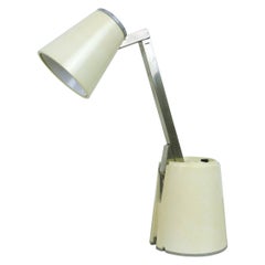 Model Lampette White Table Lamp from Eichhoff, Germany, 1960s