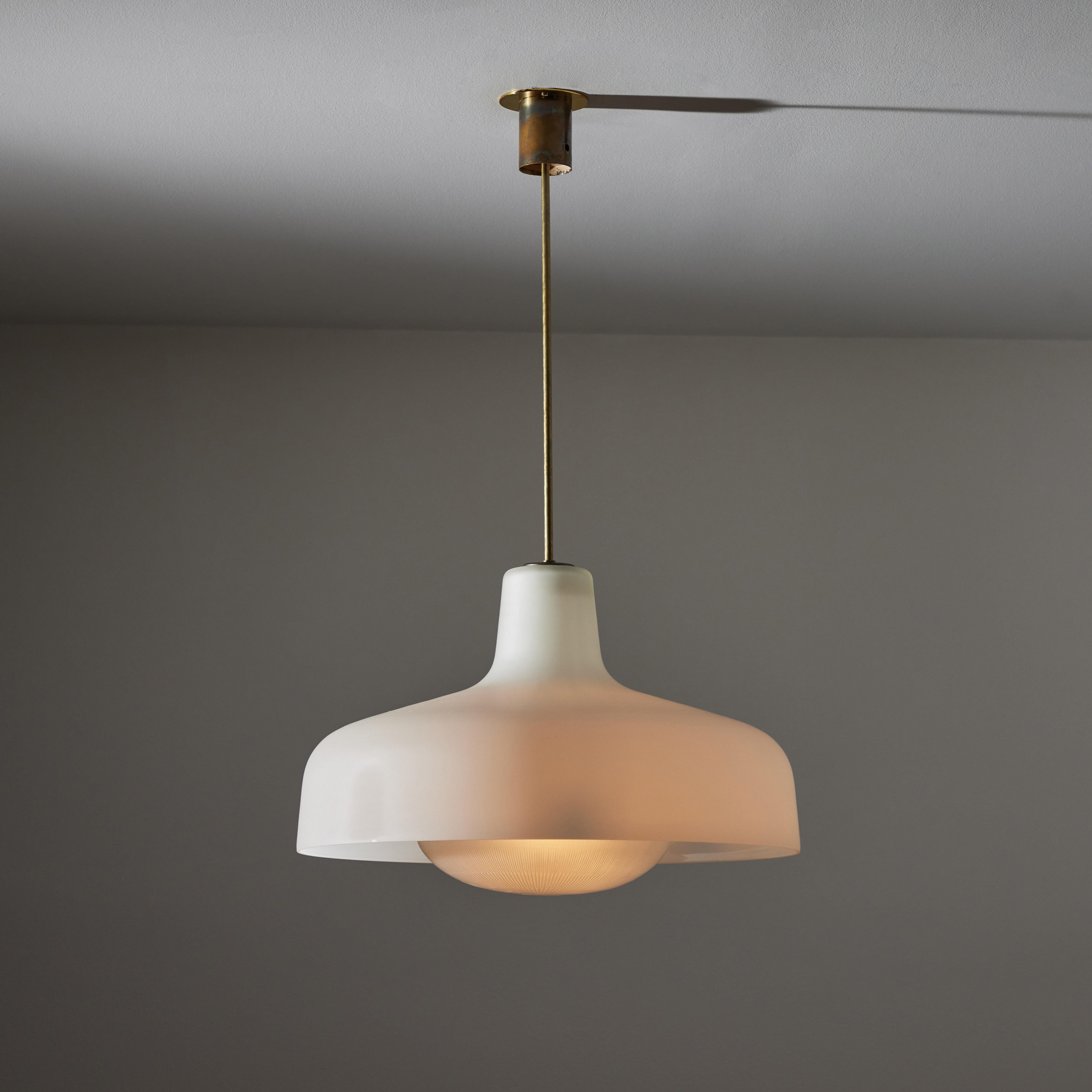 Italian Model LS7 “Paolina” Ceiling Light by Ignazio Gardella for Azucena