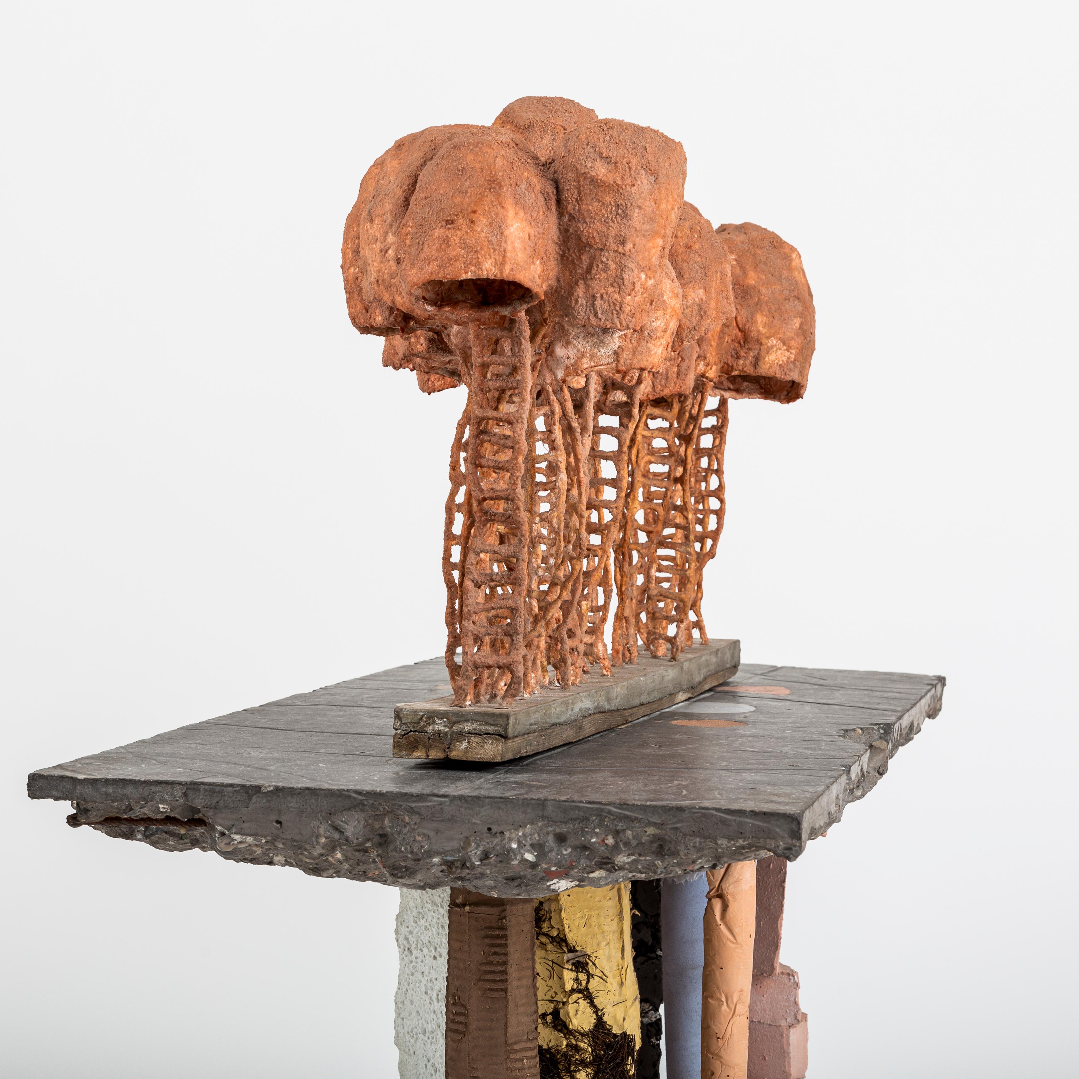 Modern Model Maquette in Terracotta by Nacho Carbonell For Sale