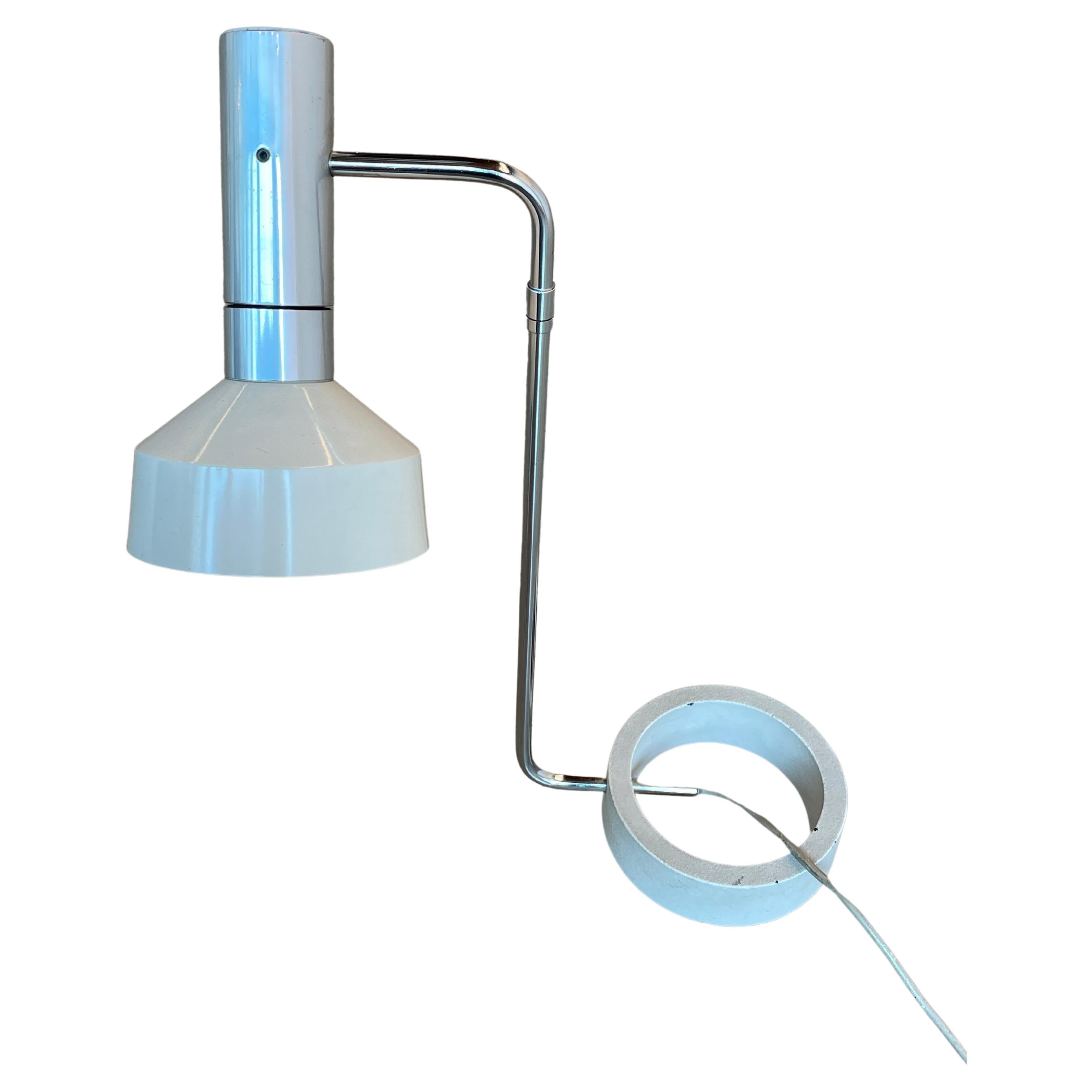 Model "Minilux" Adjustable Table Lamp by Rico & Rosmarie Baltensweiler, 1960s For Sale