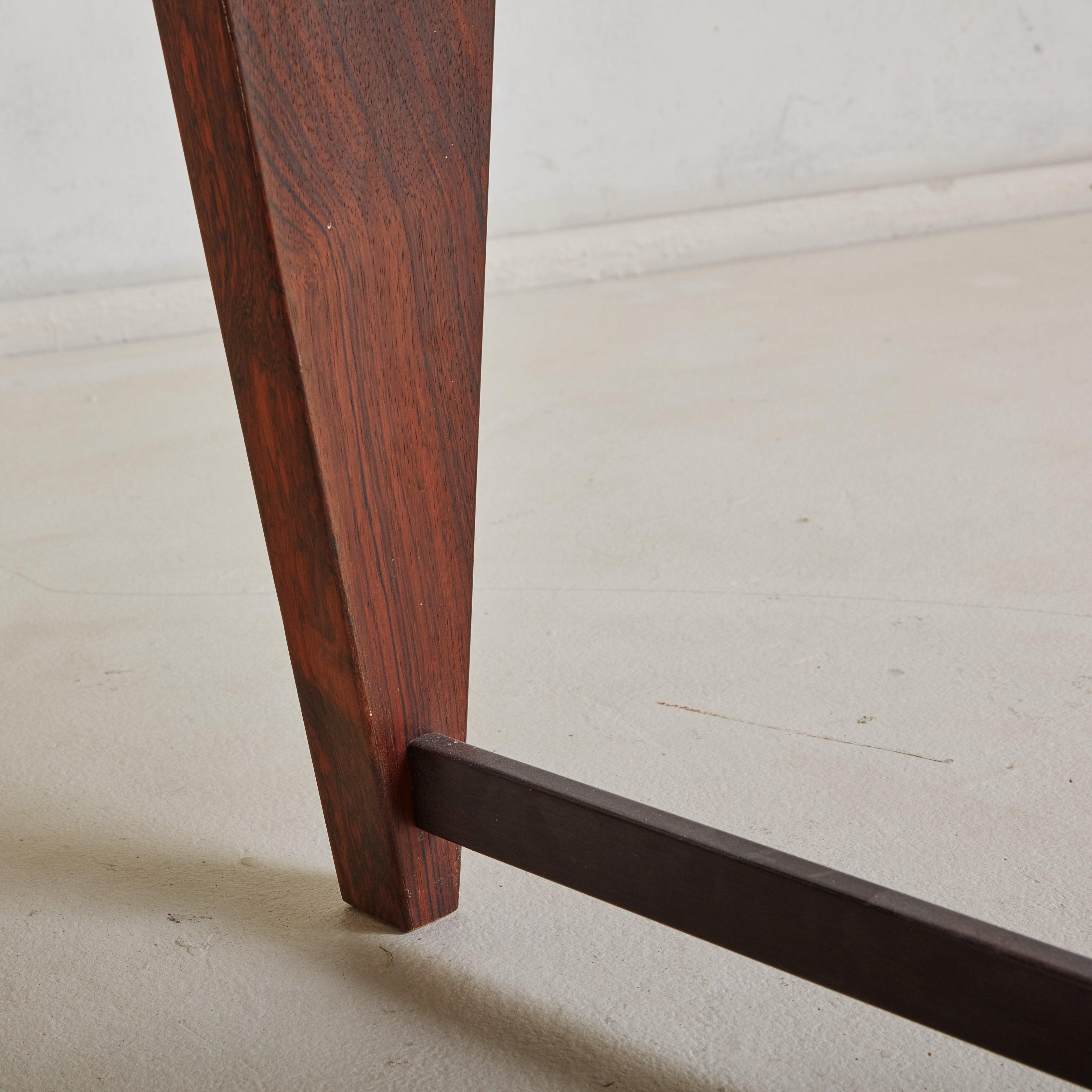 Mid-20th Century Model ML 115’ Rosewood Coffee Table Attributed to Illum Wikkelsø