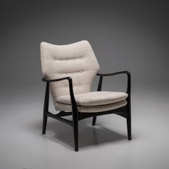 Model MS-6 Armchair by Madsen & Schübell for Vik & Blindheim, Denmark 1950s