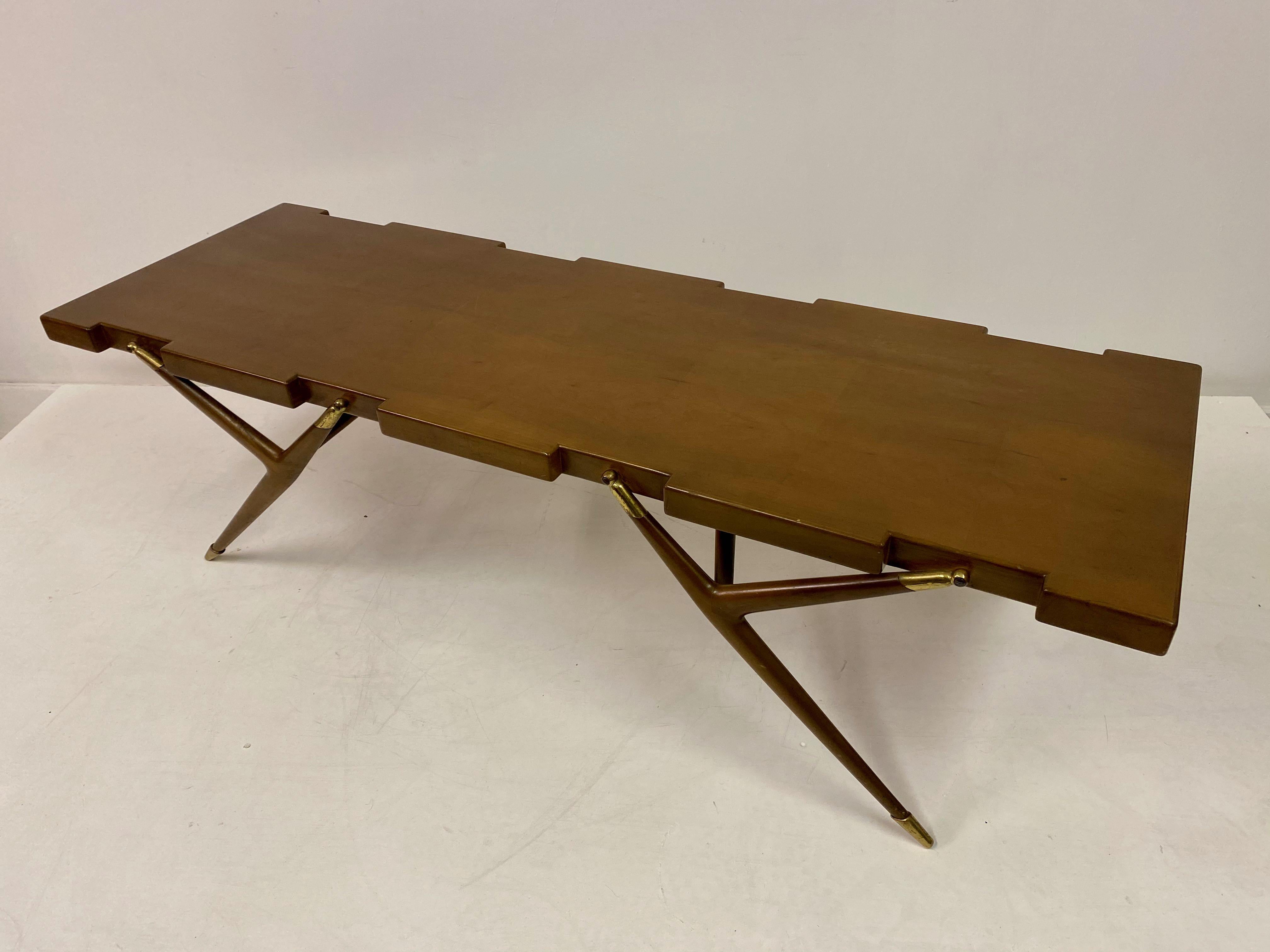 Model No. 1116 Coffee Table by Ico Parisi for Singer & Sons For Sale 10