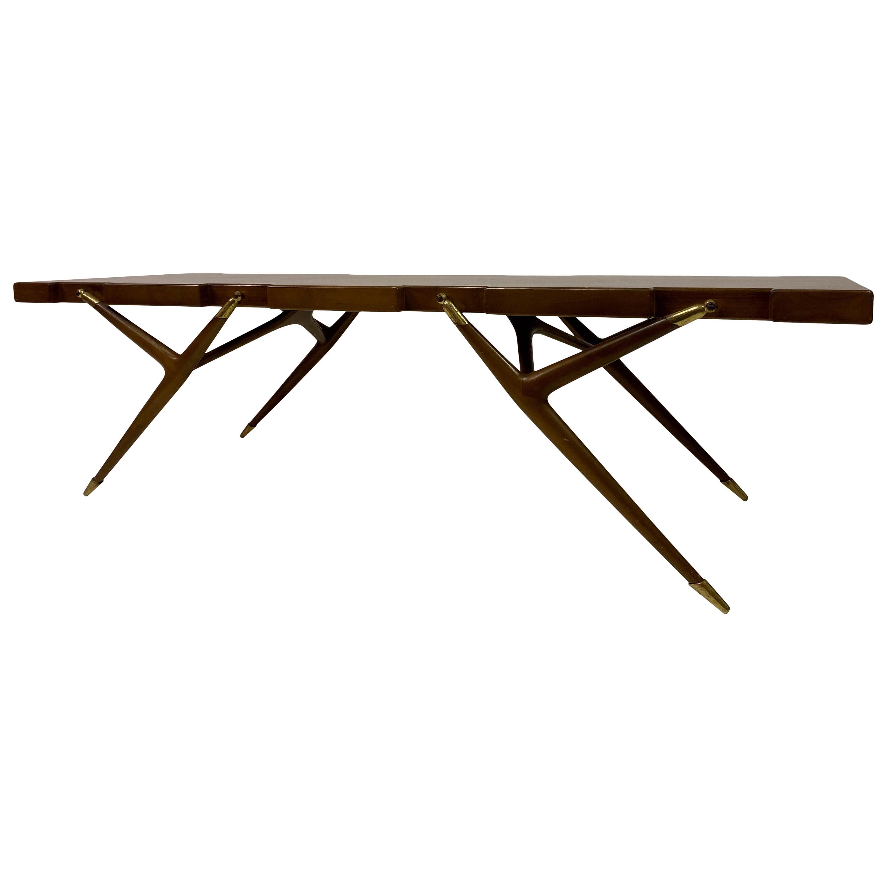 Model No. 1116 Coffee Table by Ico Parisi for Singer & Sons For Sale