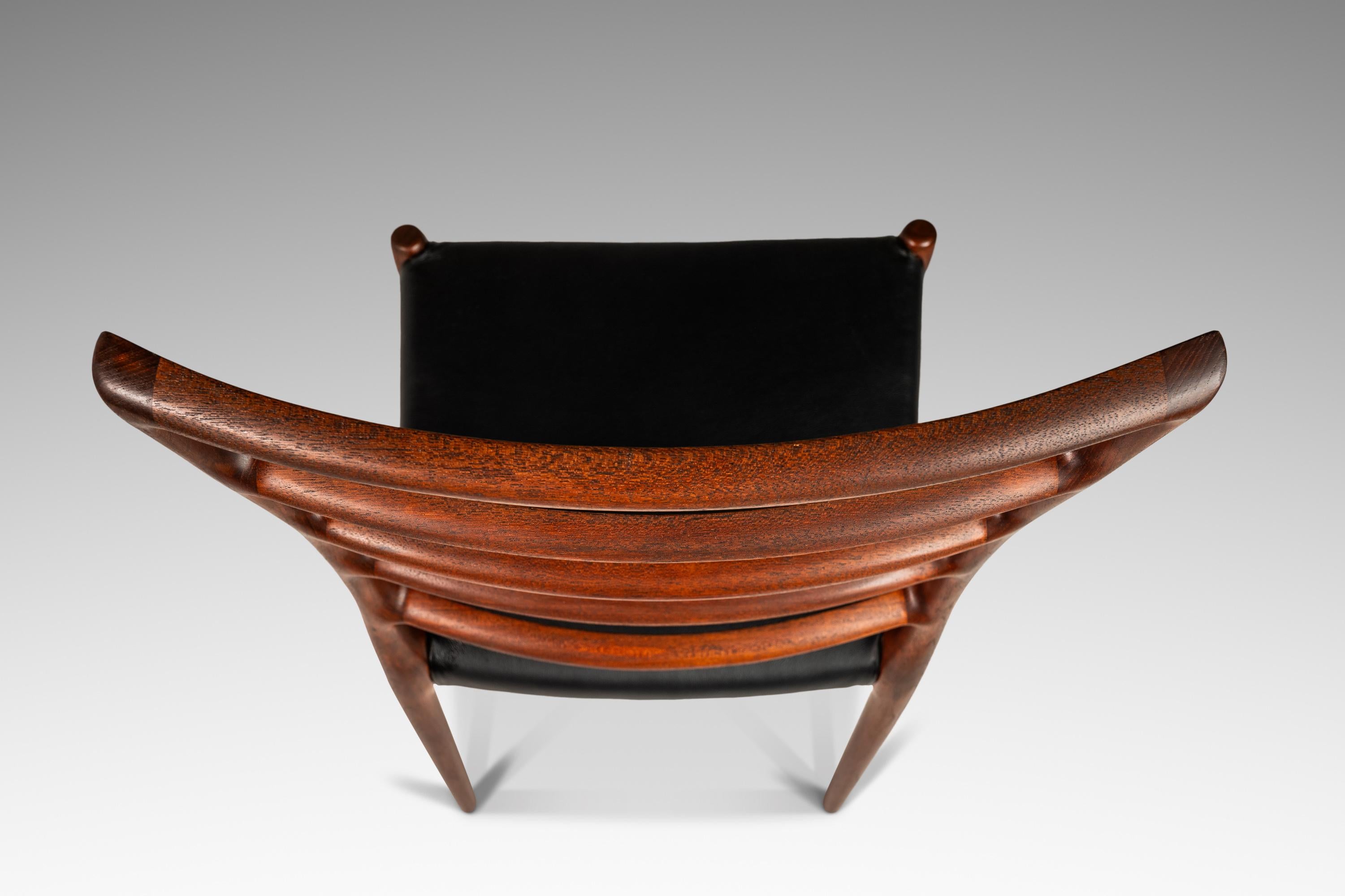 Mid-20th Century Model No. 82 Ladderback Side Chair for J.L. Møllers Møbelfabrik, Denmark, 1960's