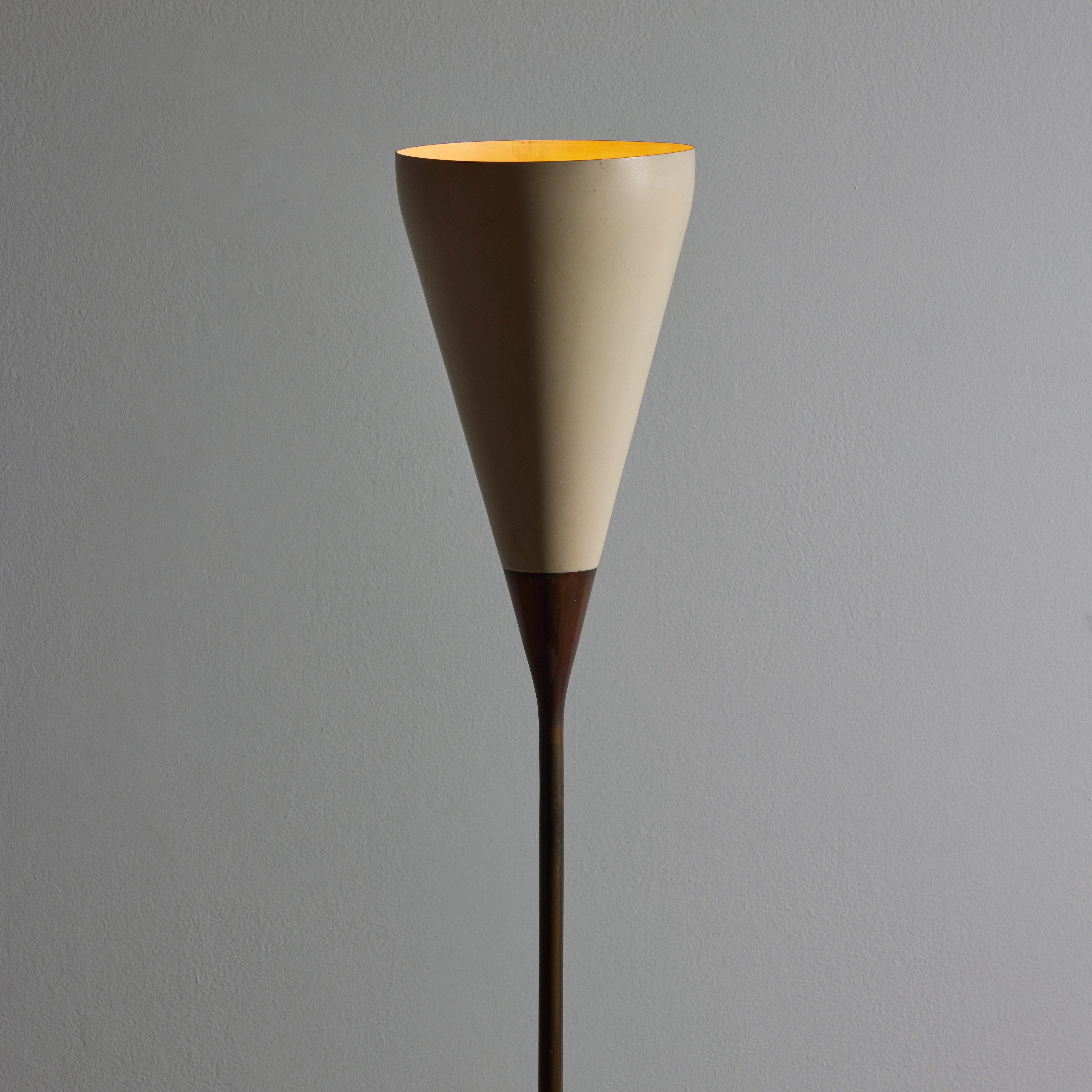 Mid-Century Modern Model No. B-30 Floor Lamp by Franco Buzzi for Oluce For Sale