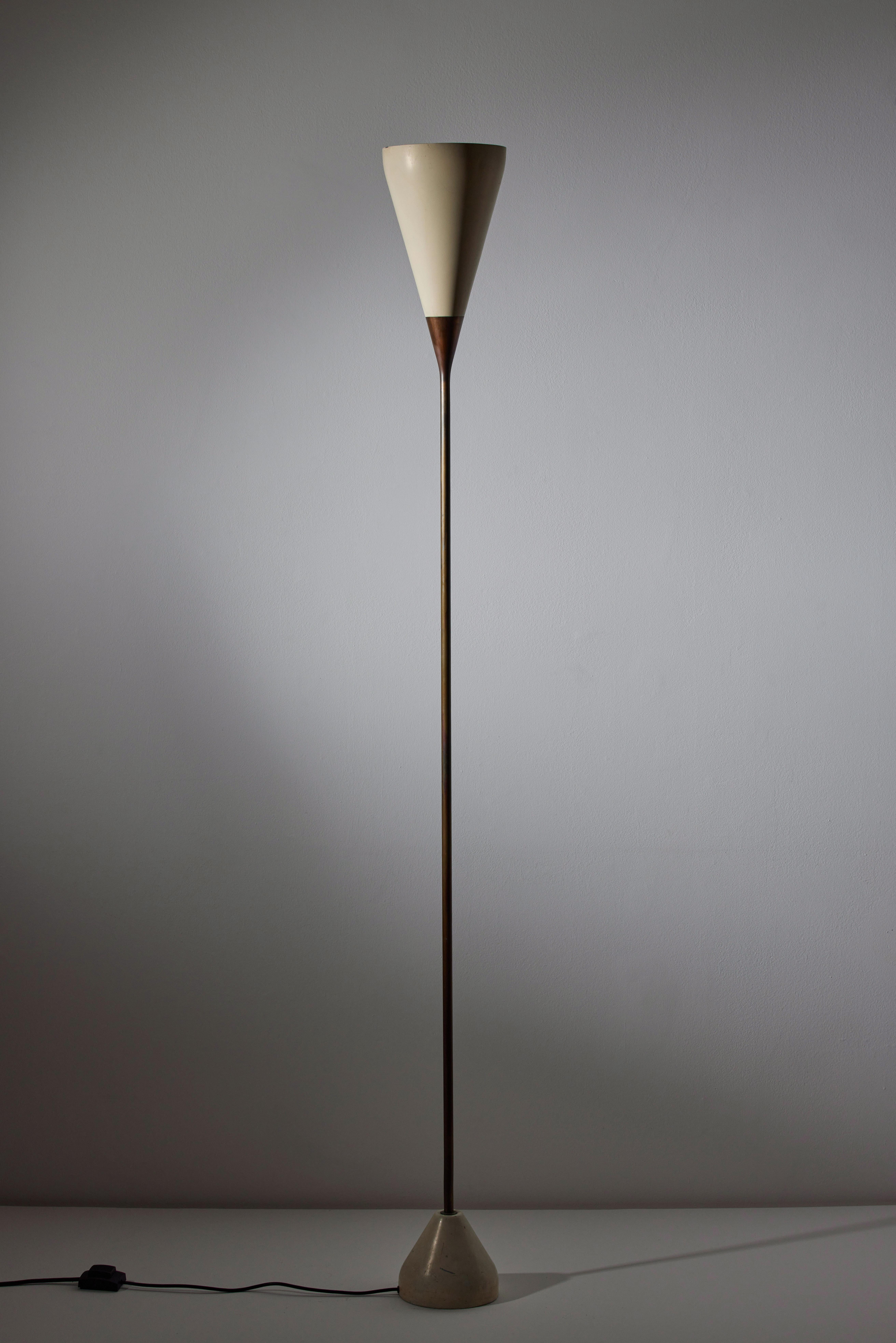 Model No. B-30 Floor Lamp by Franco Buzzi for Oluce For Sale 1