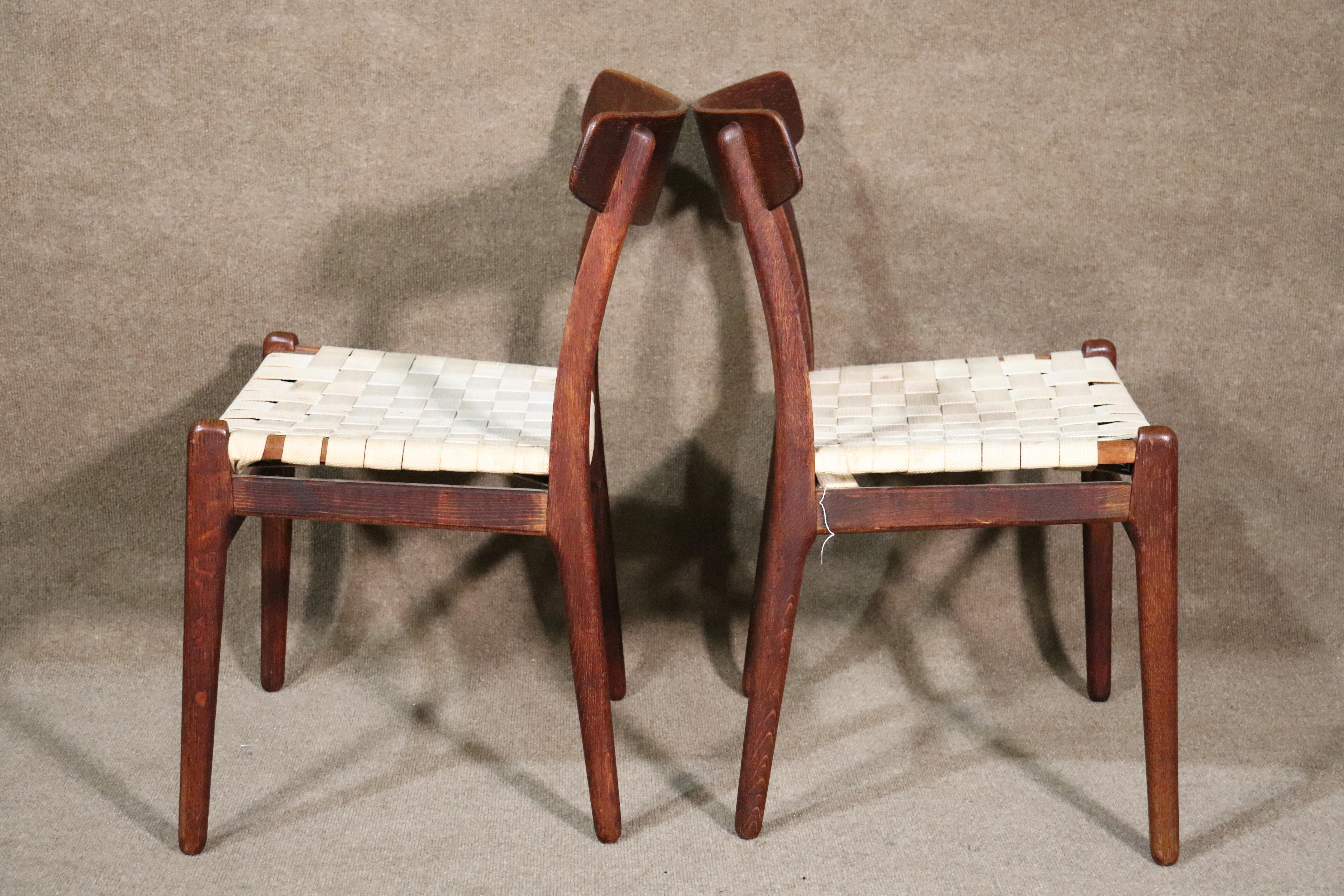 Esszimmerstühle Modell Nr. CH-23 von Hans Wegner (Moderne der Mitte des Jahrhunderts) im Angebot