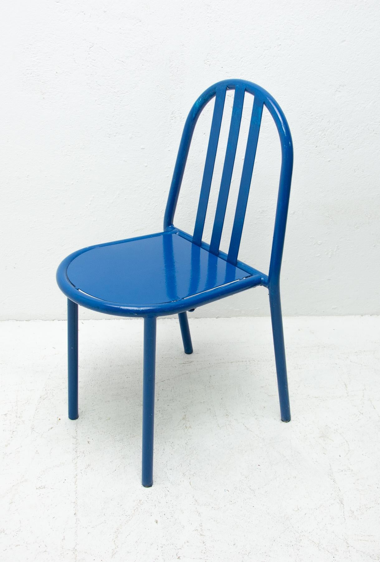 Model No.222 Bauhaus Chairs by Robert Mallet-Stevens, 1960s 4