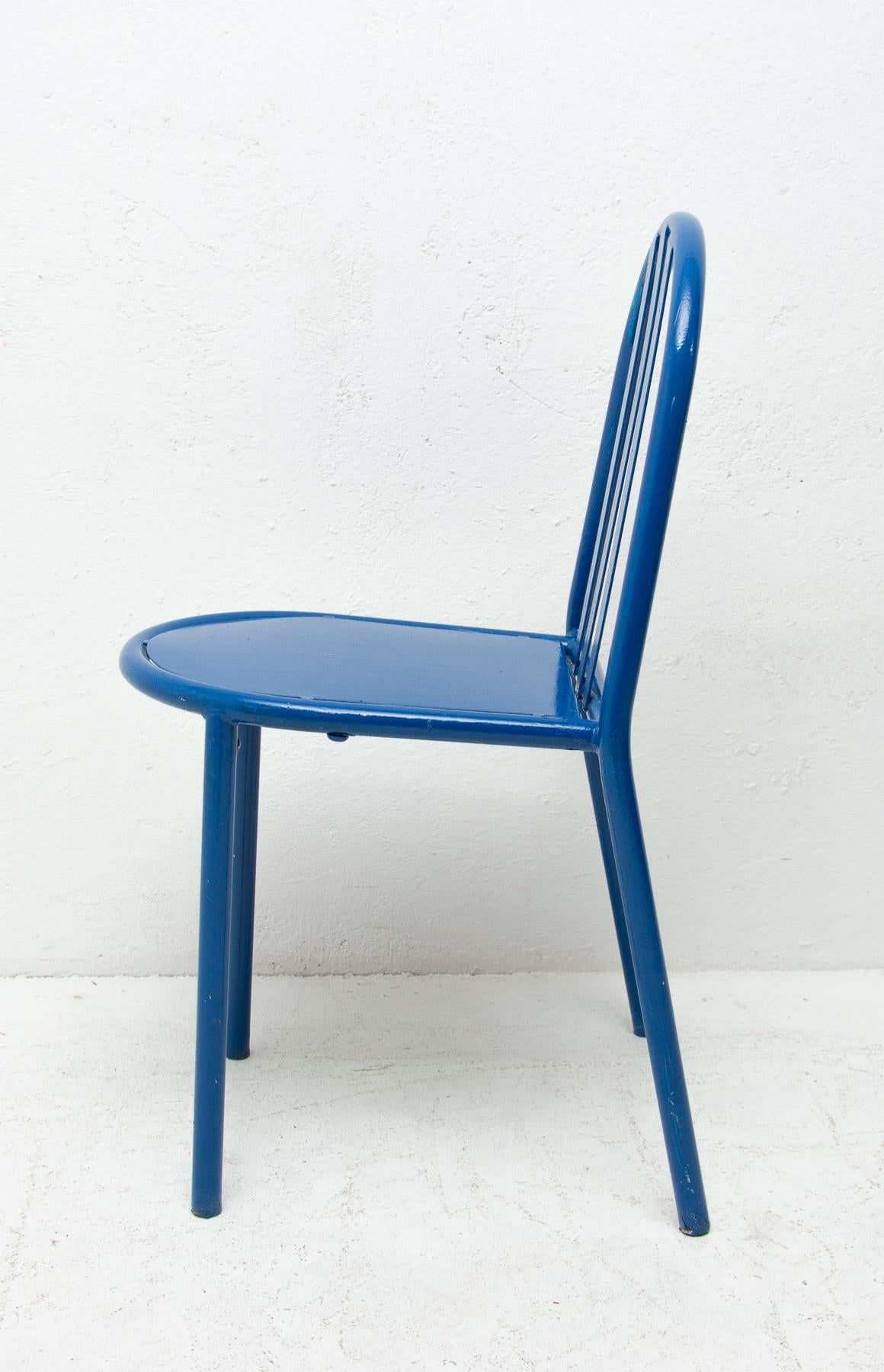 Model No.222 Bauhaus Chairs by Robert Mallet-Stevens, 1960s 5