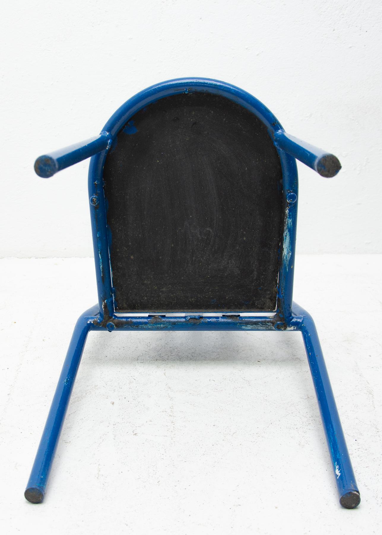 Model No.222 Bauhaus Chairs by Robert Mallet-Stevens, 1960s 7