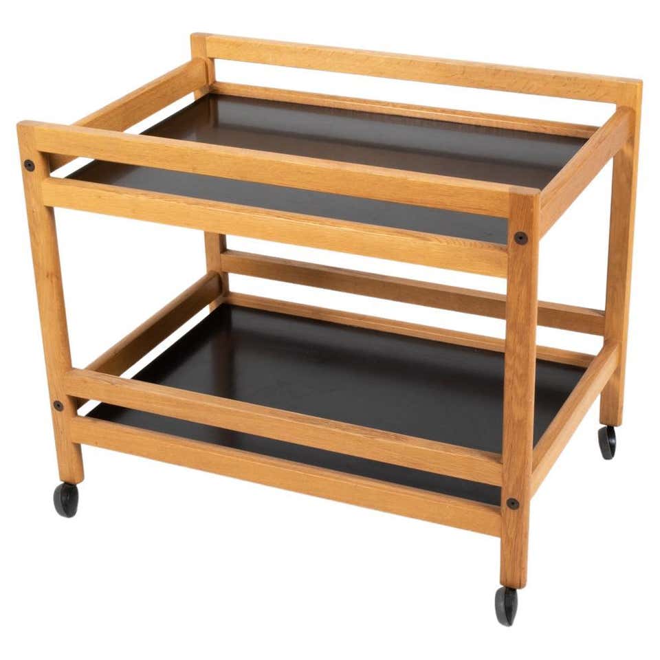 Borge Mogensen Oak bookcase with Cabinet Doors and 8 Drawers For Sale ...