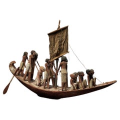 Antique Model of a Boat