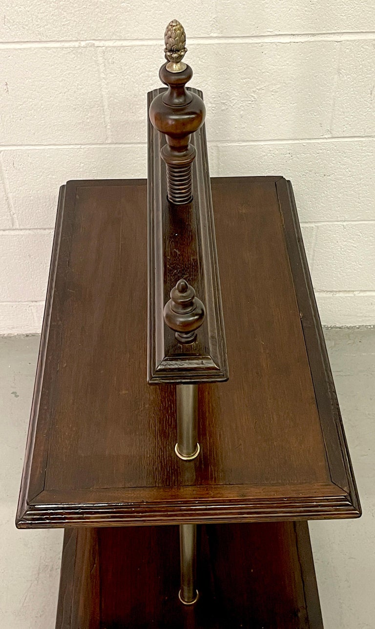 Model of a European Bookpress End/Side Table For Sale at 1stDibs