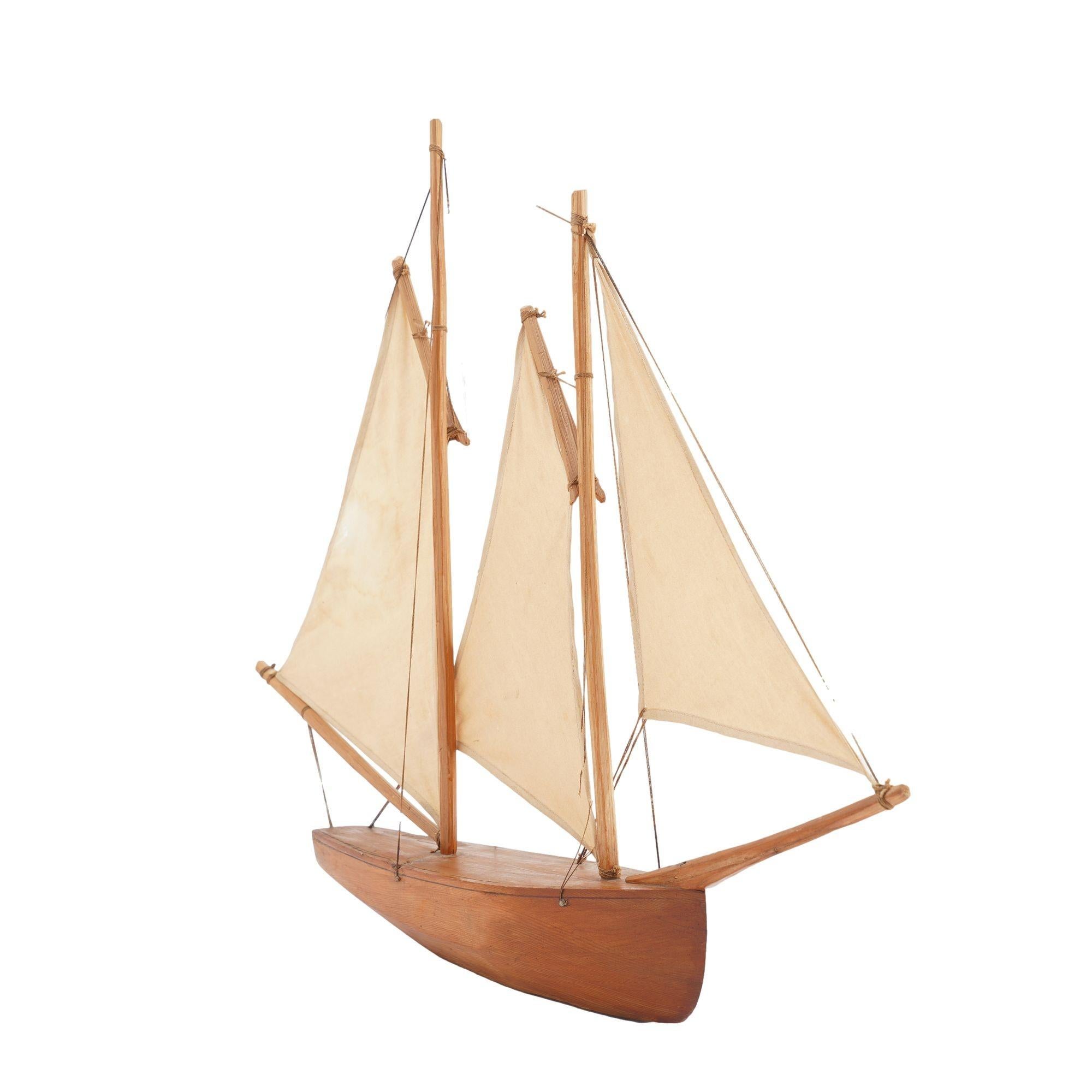 Cotton Model of a New England Fishing Catch, 1900’s For Sale