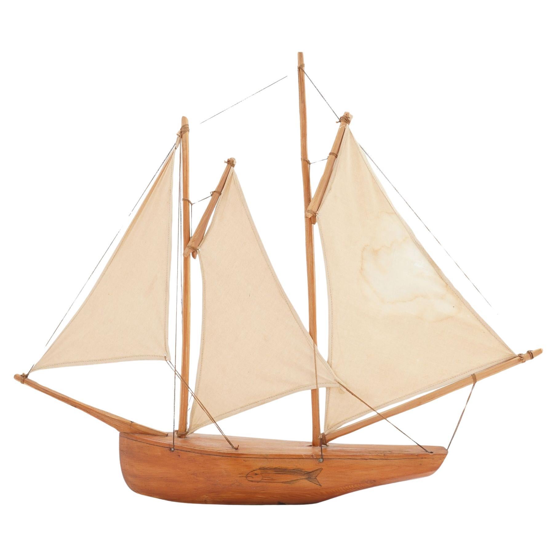 Model of a New England Fishing Catch, 1900’s For Sale