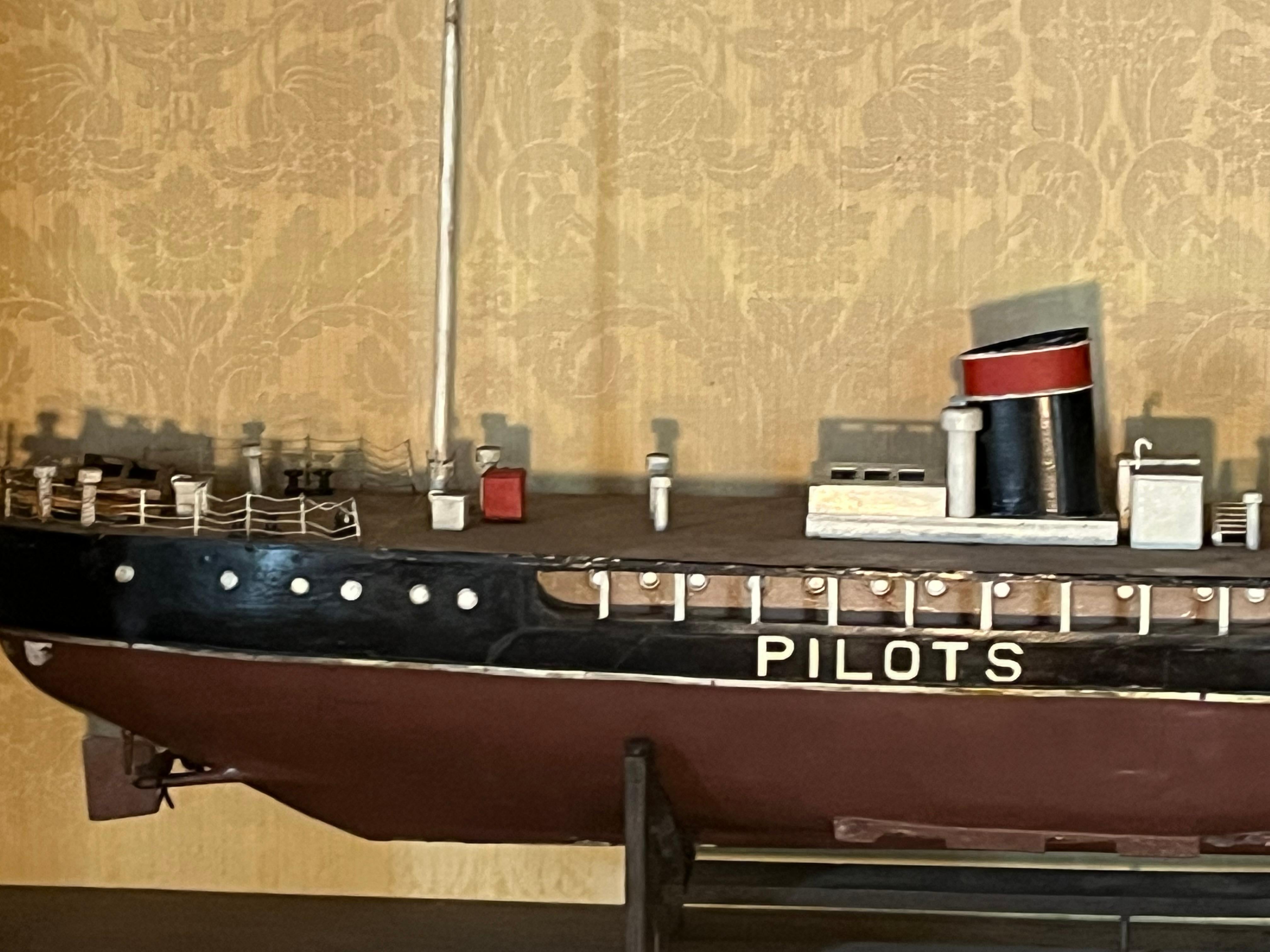 Modell eines Pilotenschiffes (amerikanisch) im Angebot
