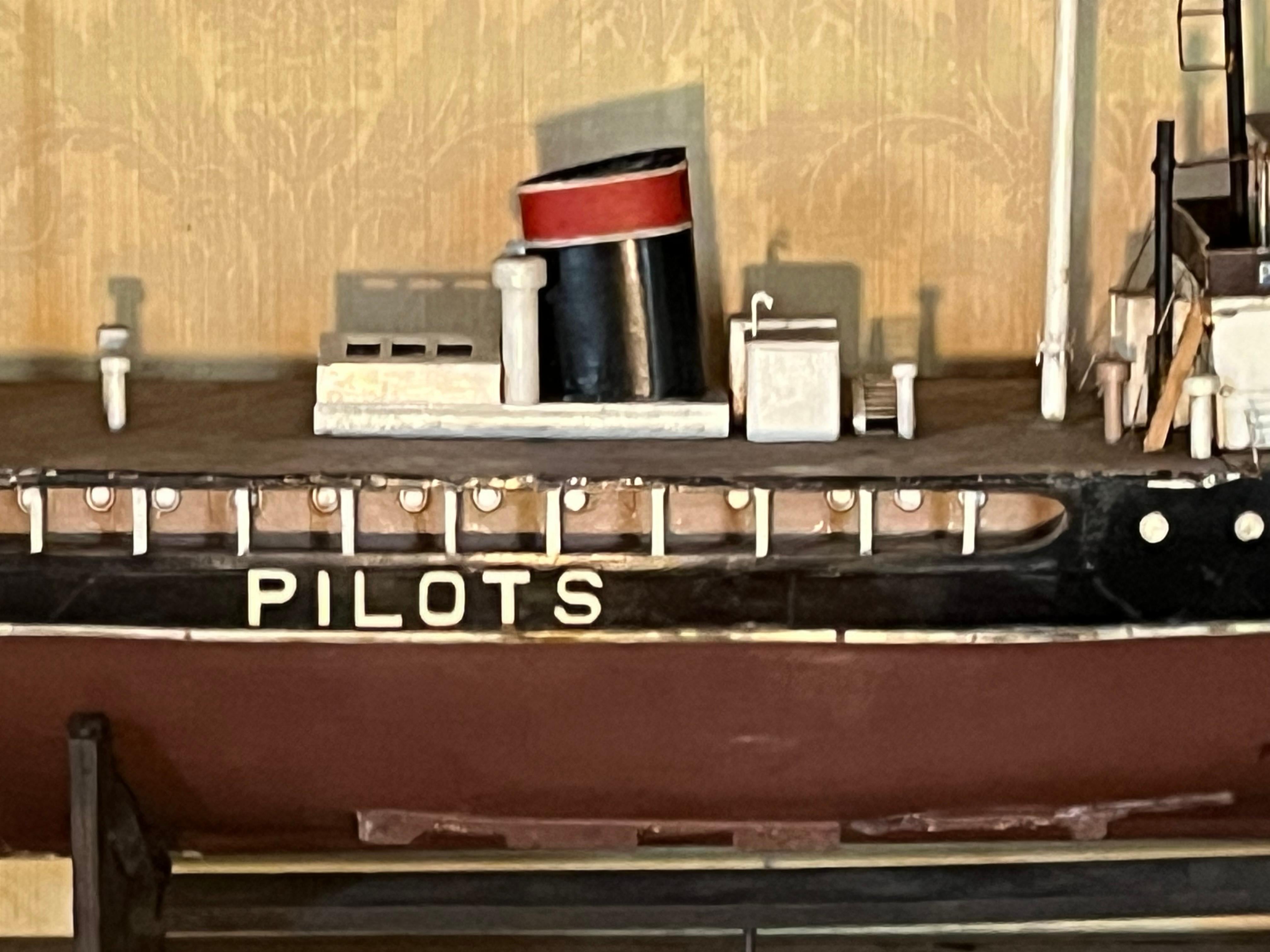 20th Century Model of a Pilot Ship For Sale