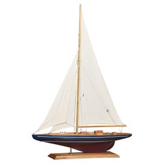  Model of a sailing Yacht